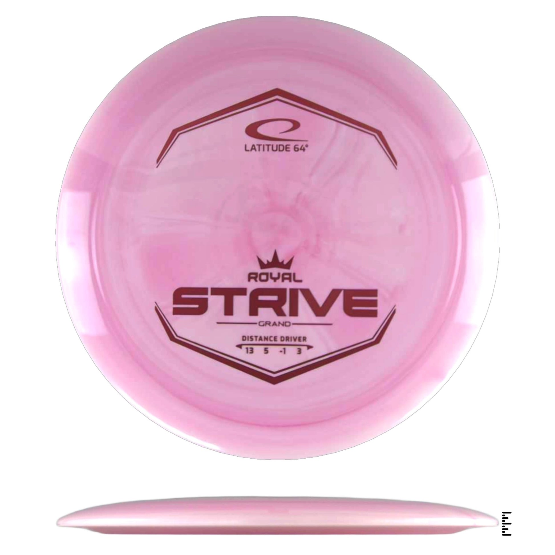 Latitude 64 Royal Grand Strive - Pink - Powergrip USA