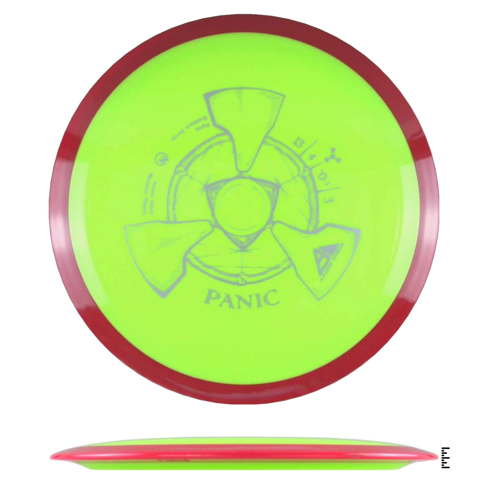 Neutron Panic - Lime / Red - Powergrip USA