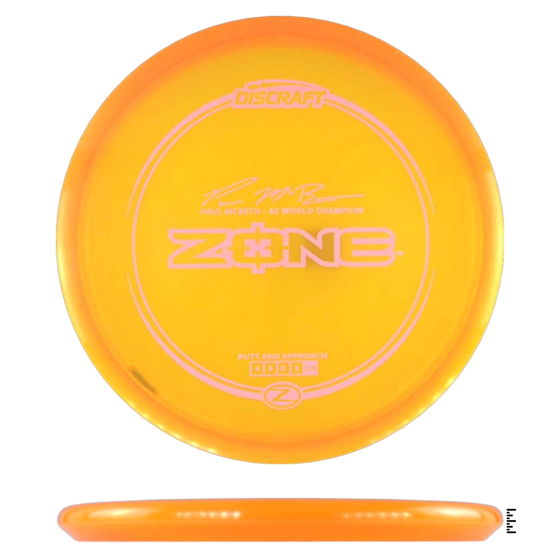 Discraft Z Line Zone Paul McBeth - Orange - Powergrip USA