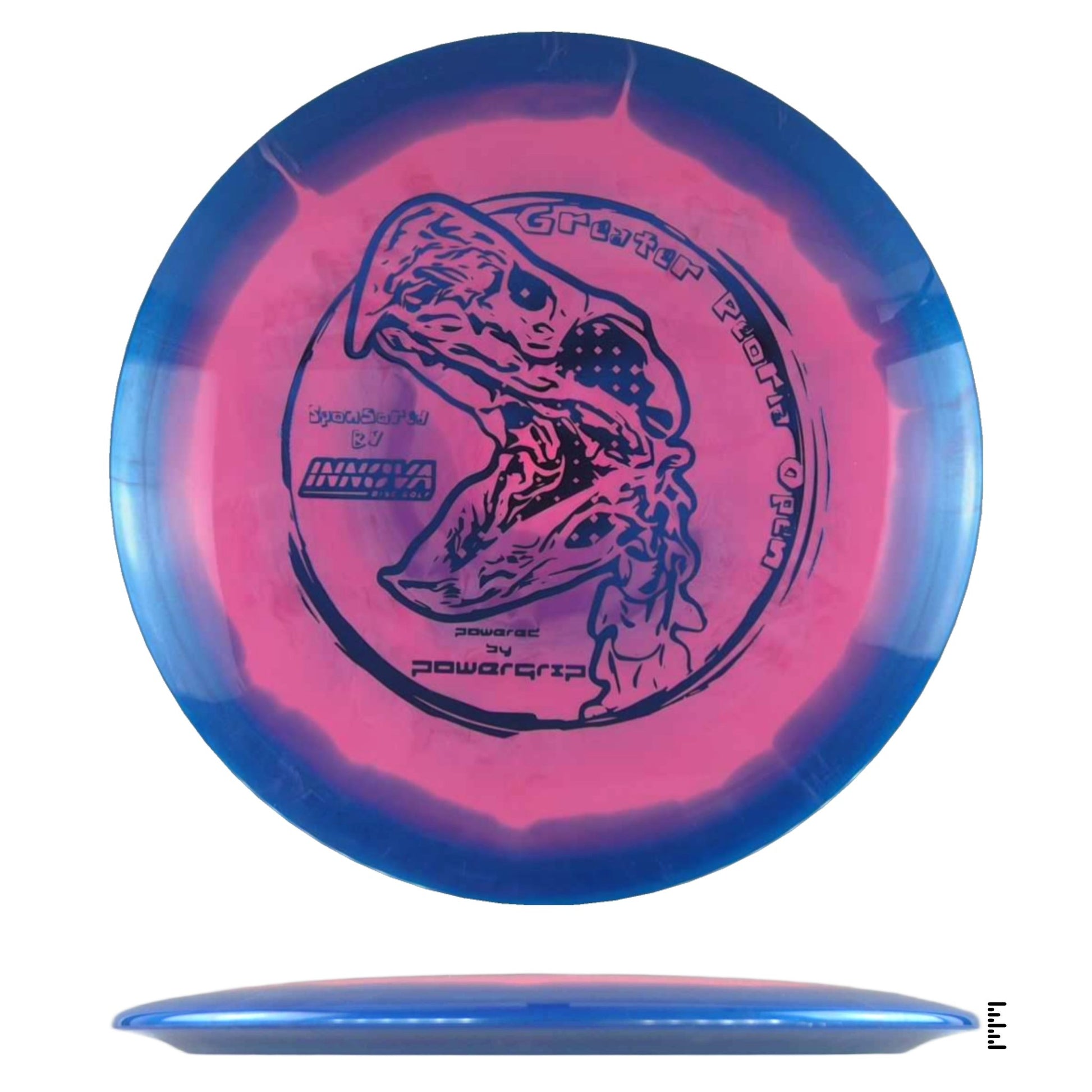 Innova Halo ThunderBird - 2024 Greater Peoria Open - Pink / Blue - Powergrip USA