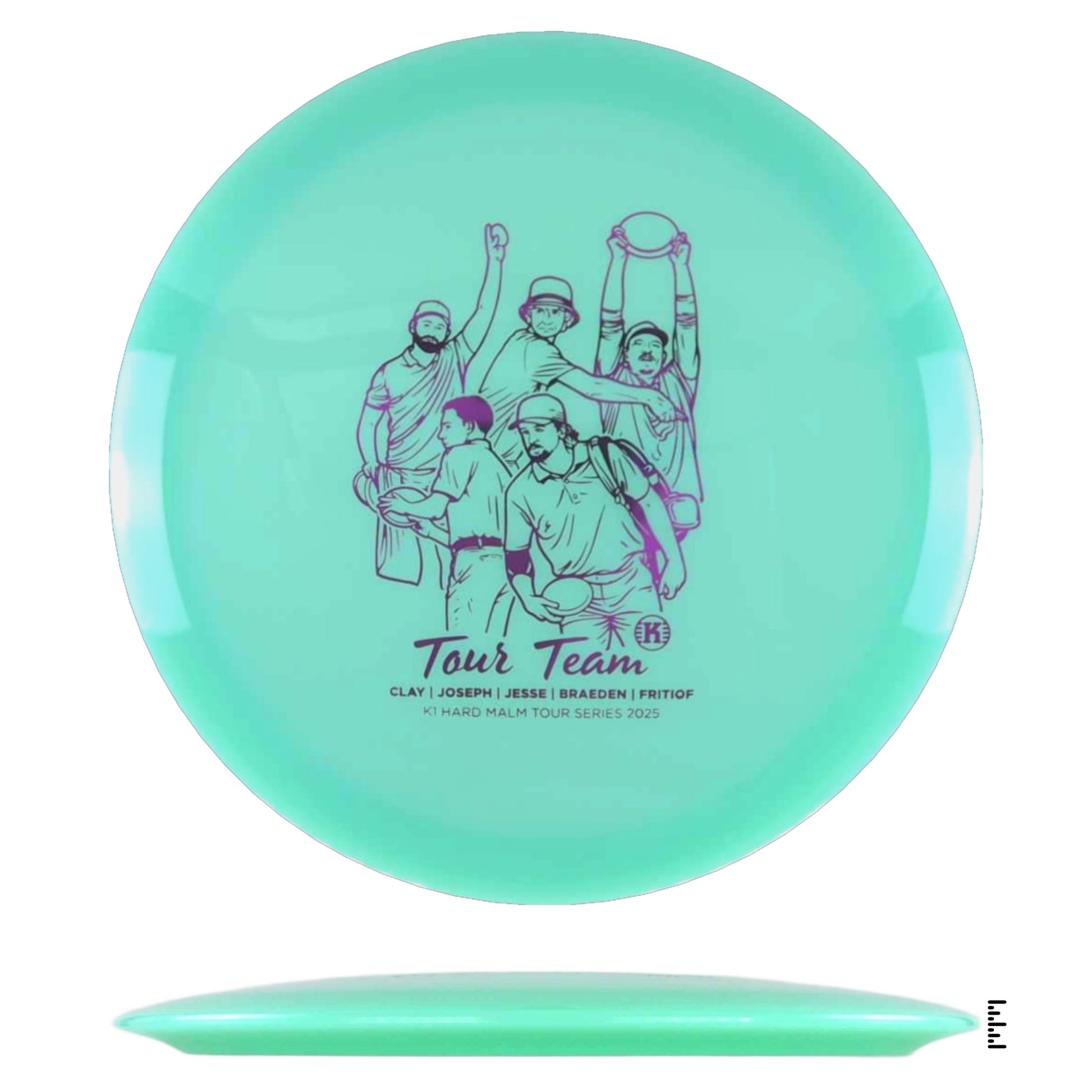 K1 Hard Malm 2025 Team Tour Series - Mint - Powergrip USA