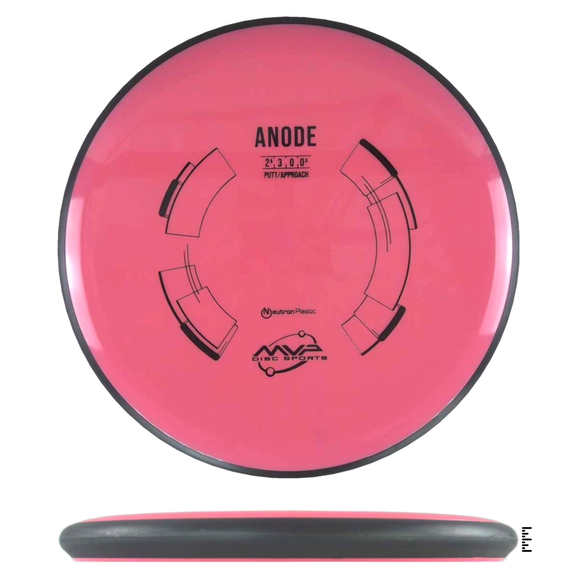 MVP Disc Sports Neutron Anode - Pink - Powergrip USA