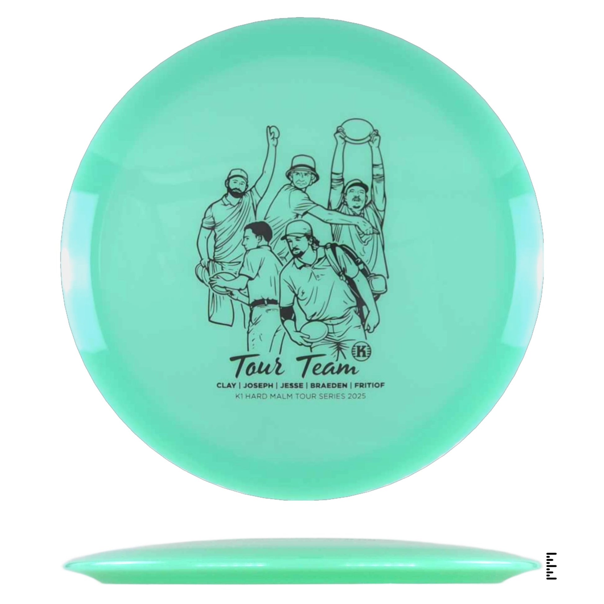 K1 Hard Malm 2025 Team Tour Series - Mint - Powergrip USA