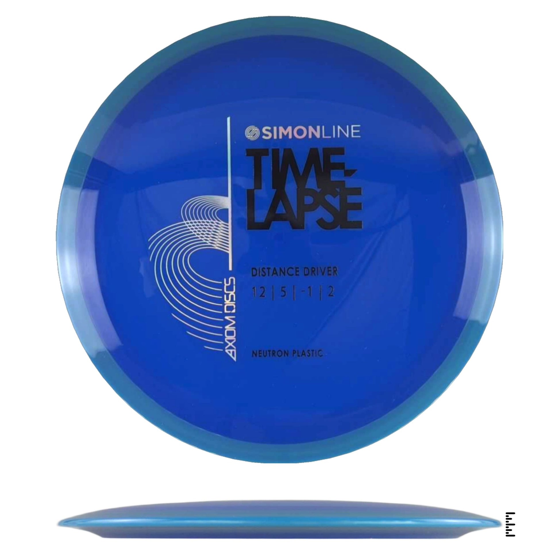 Axiom Discs Simon Line Neutron Time - Lapse - Blue / Blue - Powergrip USA