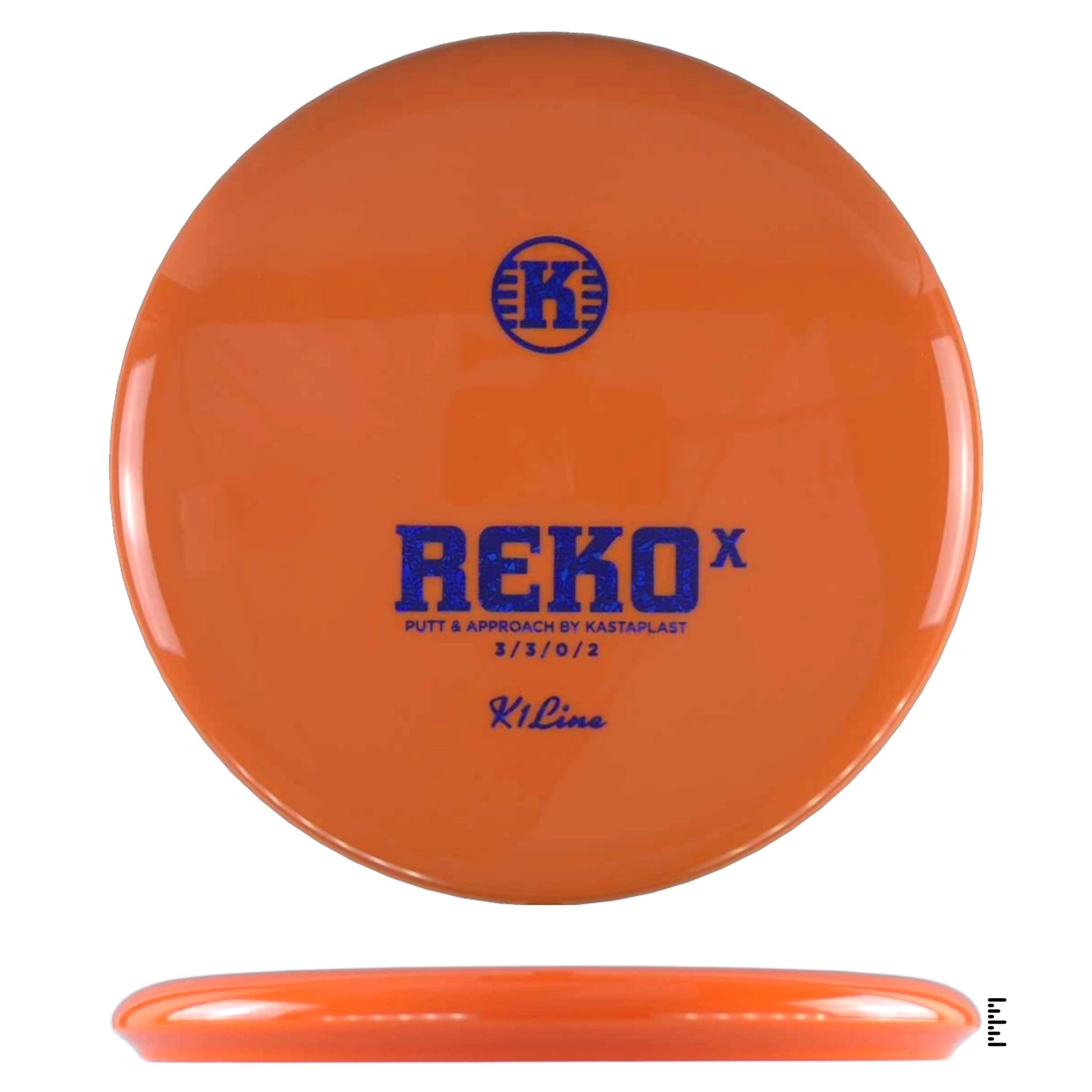 Kastaplast K1 Reko X - Orange - Powergrip USA