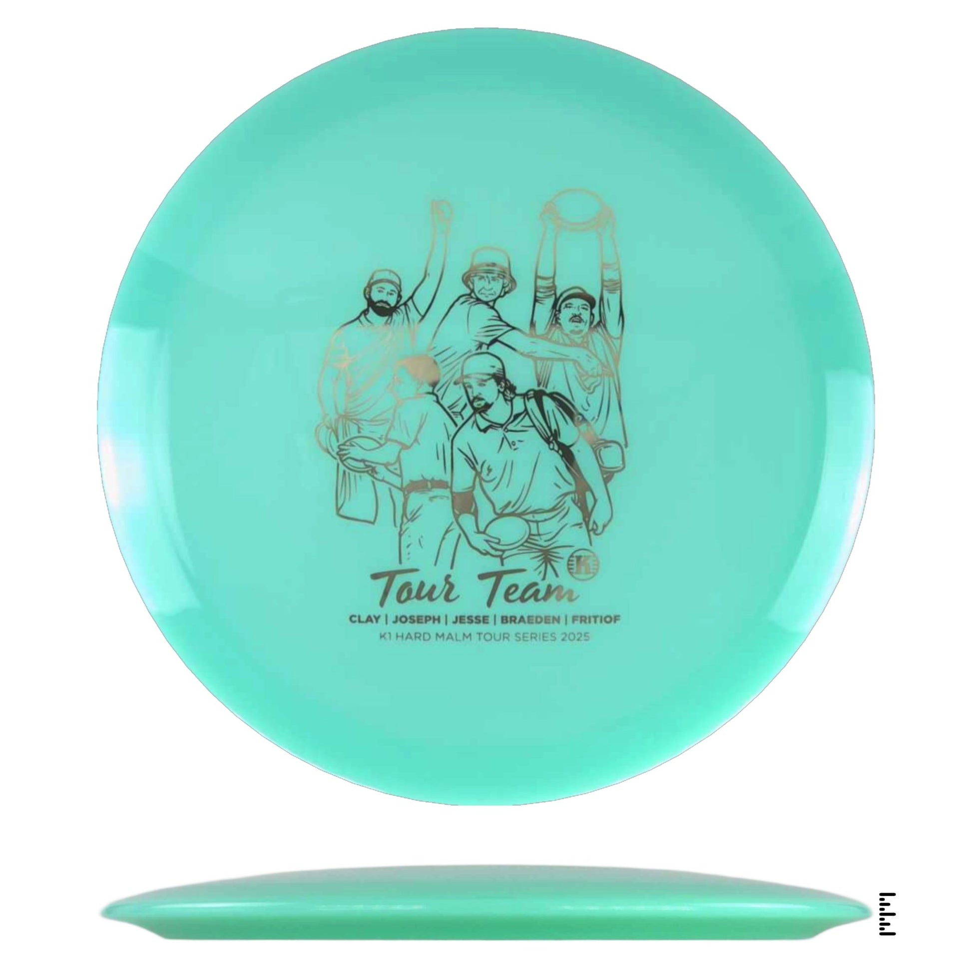 K1 Hard Malm 2025 Team Tour Series - Mint - Powergrip USA