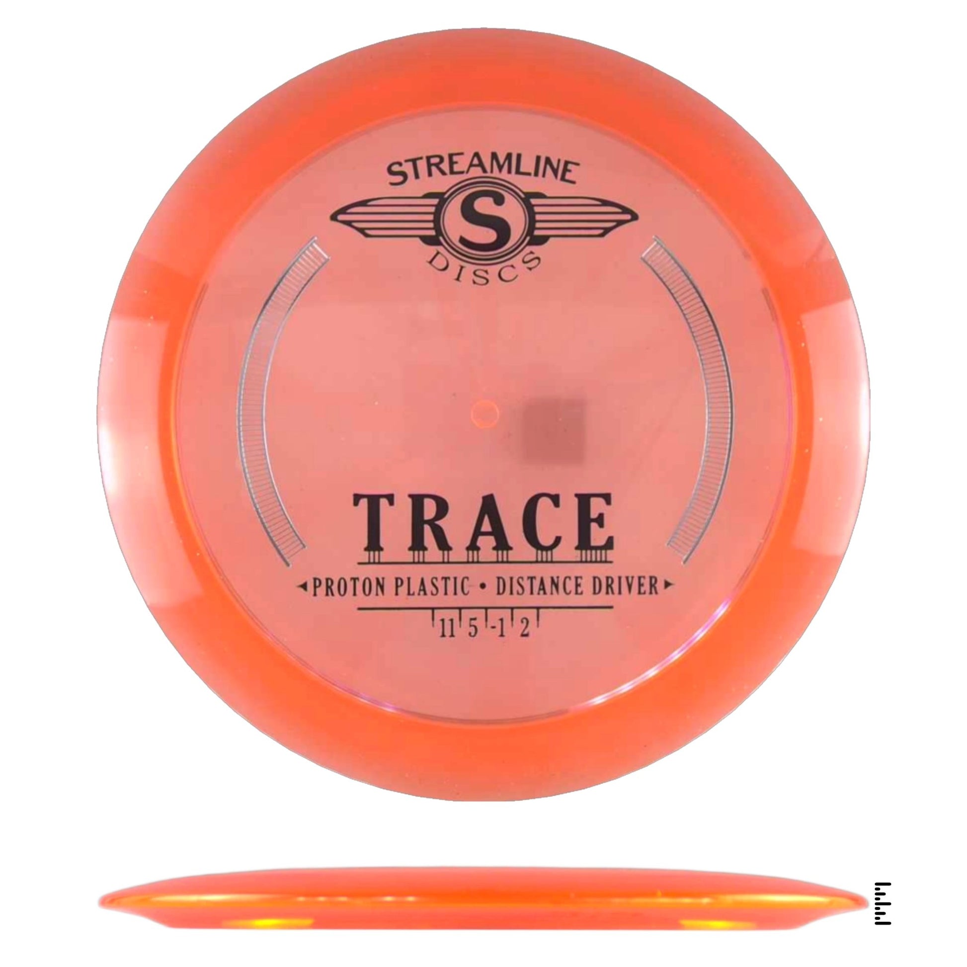 Streamline Discs Proton Trace - Orange - Powergrip USA