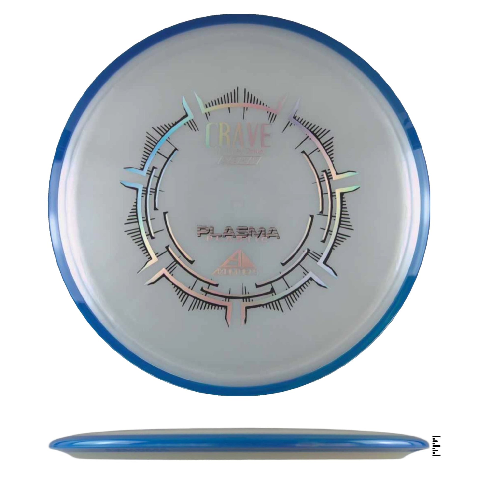 Axiom Discs Plasma Crave - White / Blue - Powergrip USA