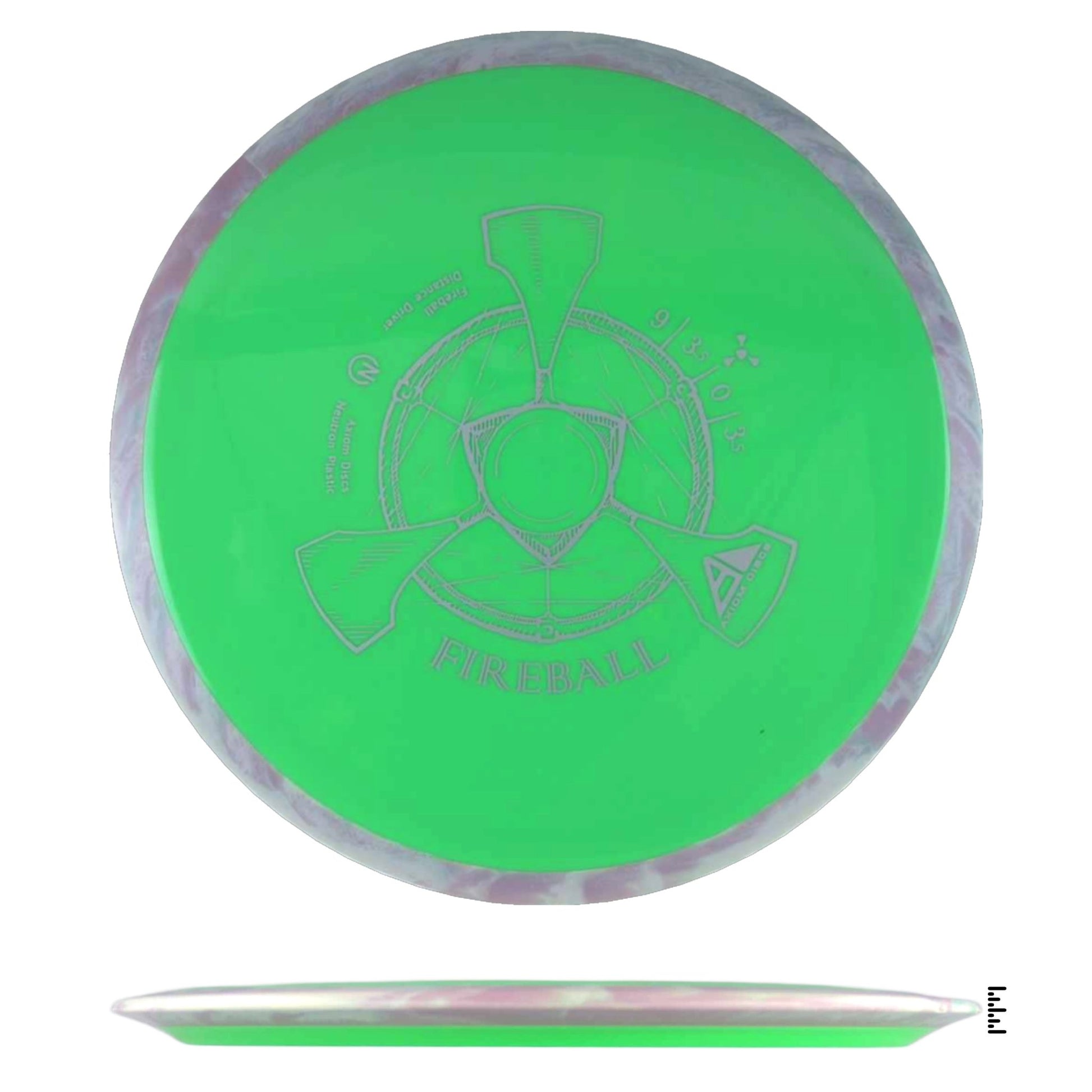 Axiom Discs Neutron Fireball - Unique - Powergrip USA