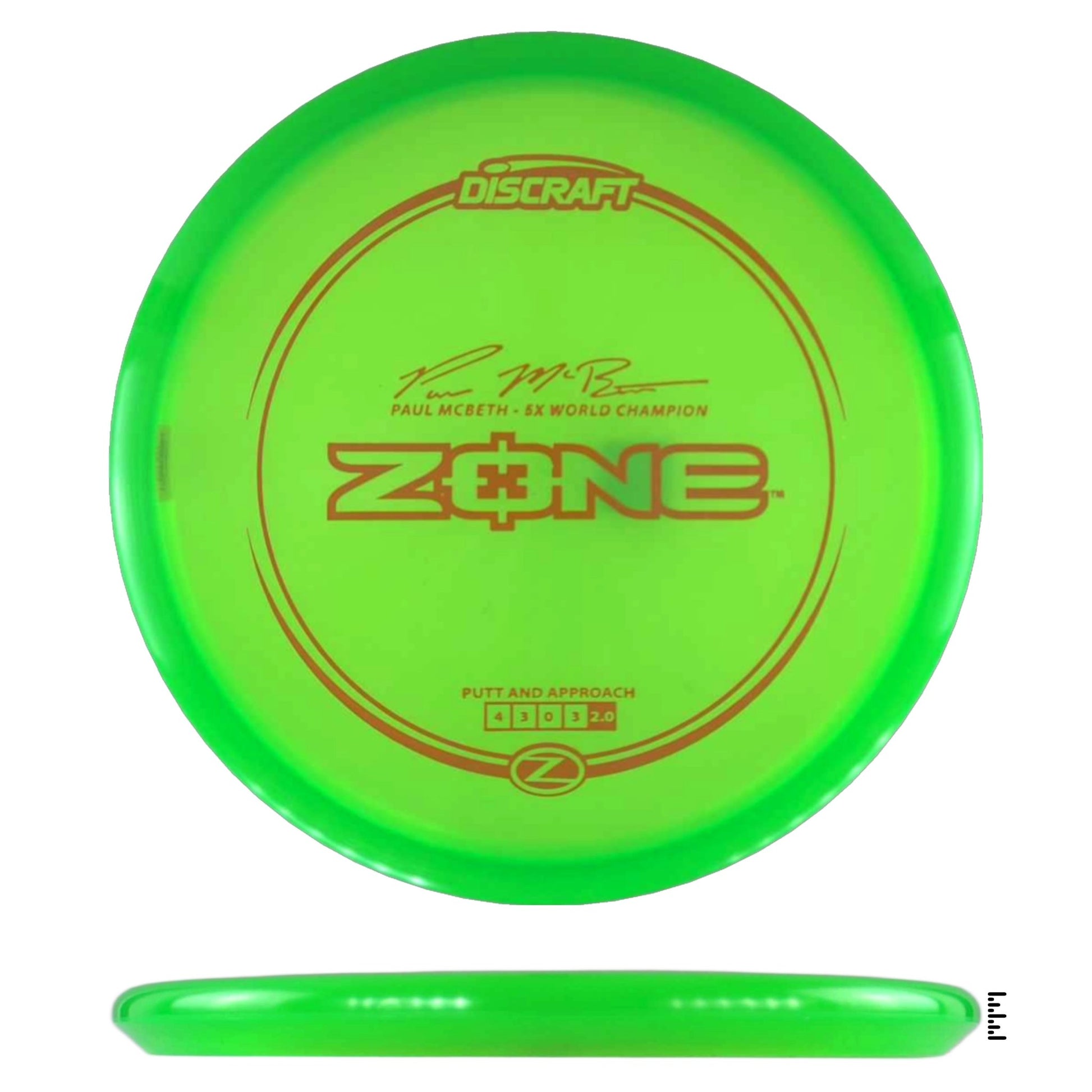 Discraft Z Line Zone Paul McBeth - Green - Powergrip USA
