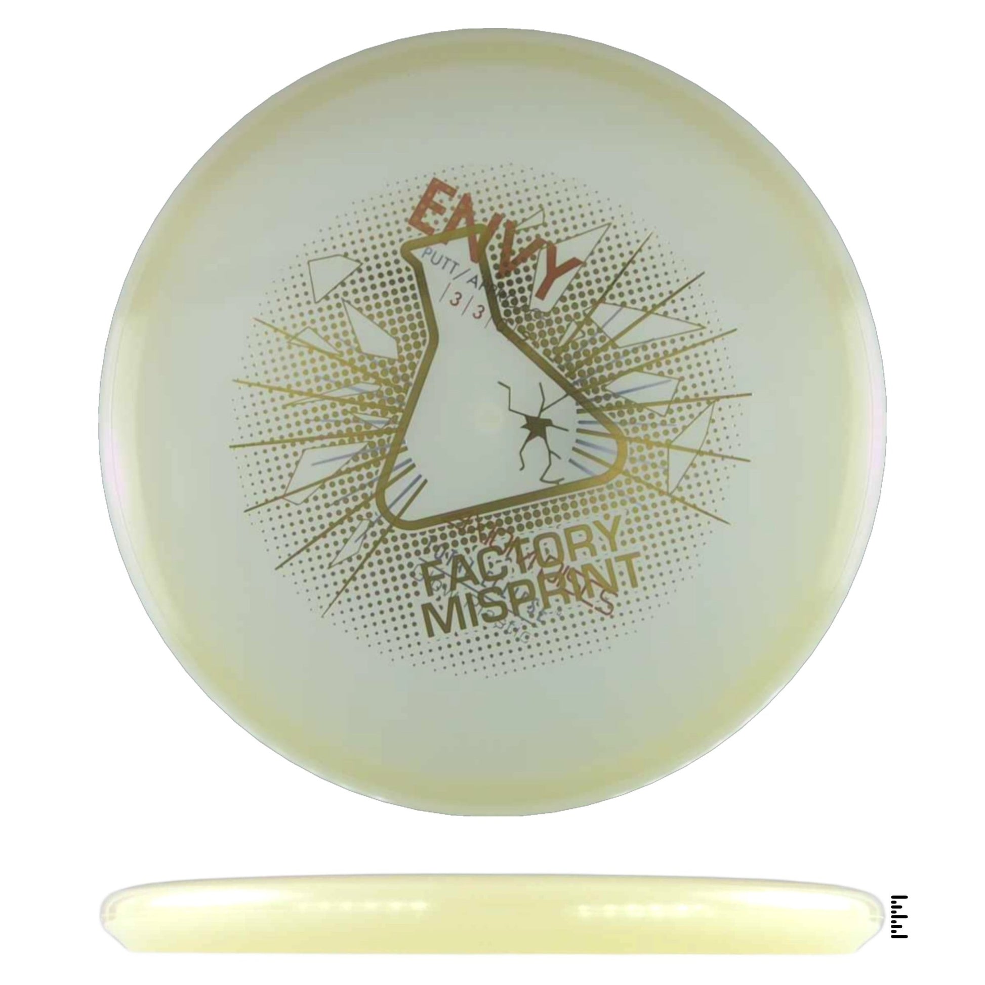 Axiom Discs Total Eclipse Envy Factory Misprint - Glow - Powergrip USA