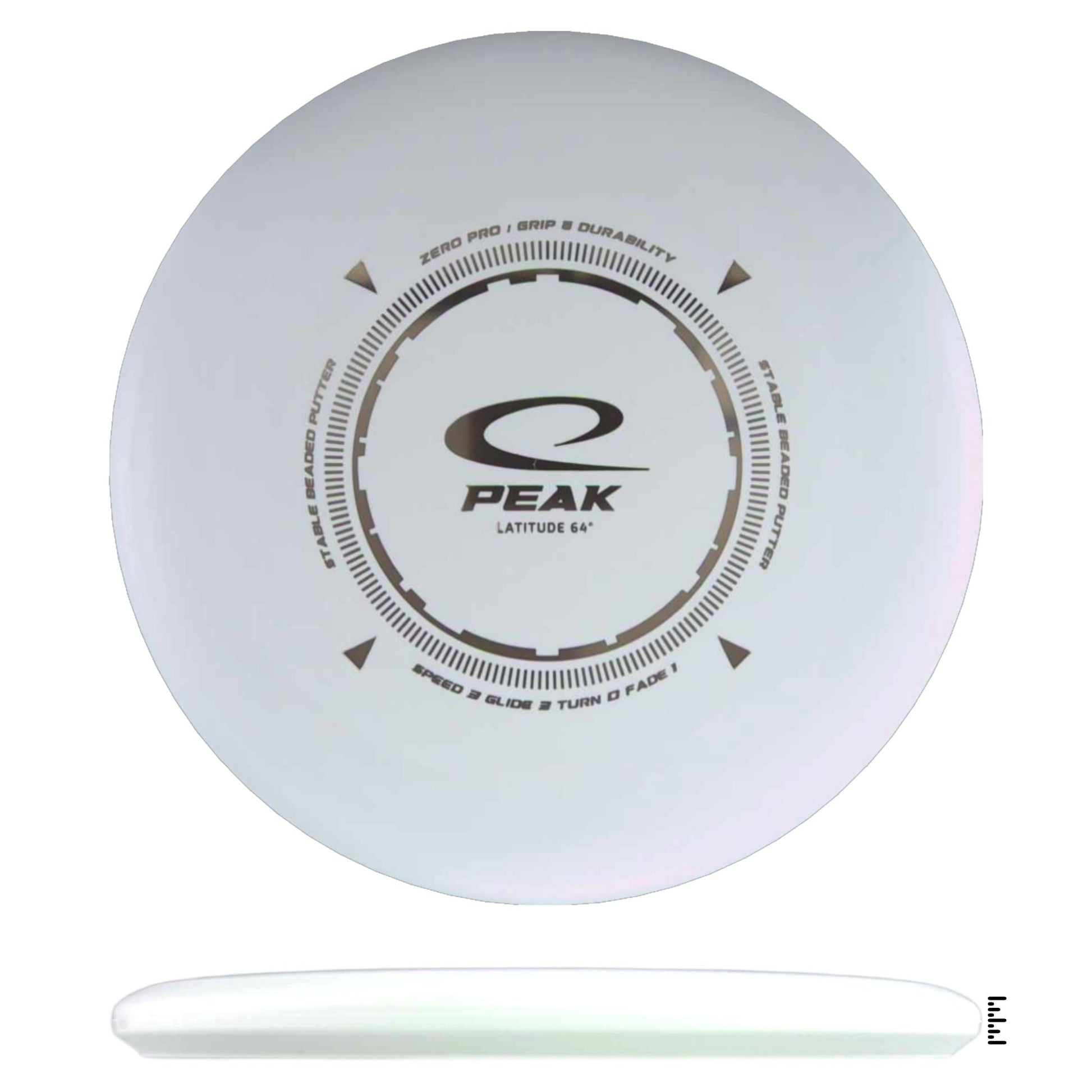 Latitude 64 Zero Pro Peak - White - Powergrip USA