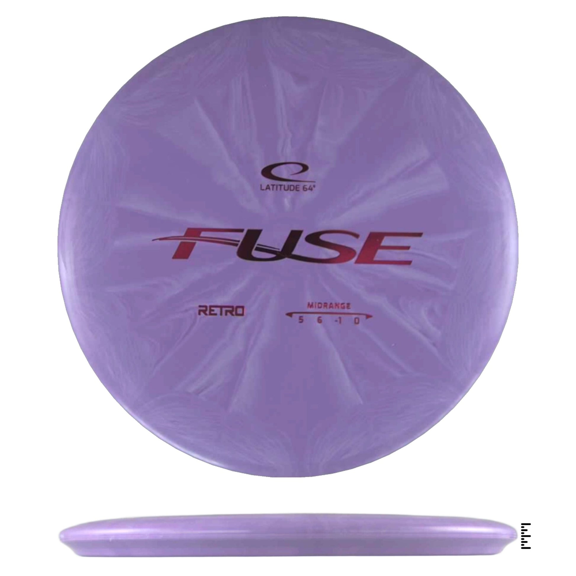 Latitude 64 Retro Burst Fuse - Plum - Powergrip USA
