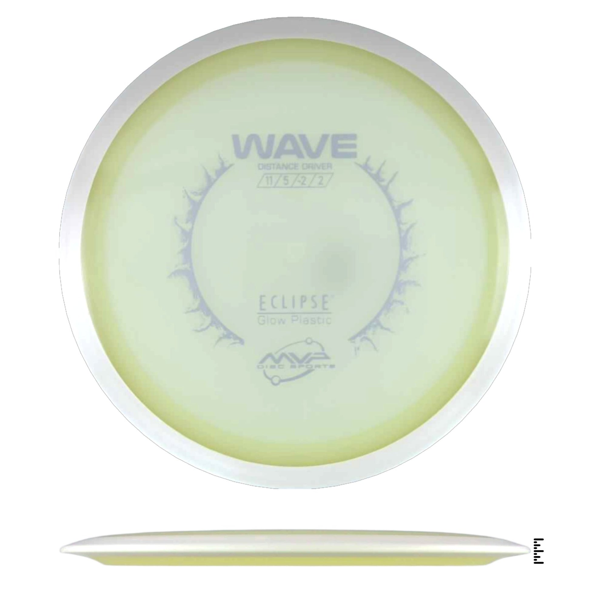 MVP Disc Sports Eclipse Wave - Glow - Powergrip USA