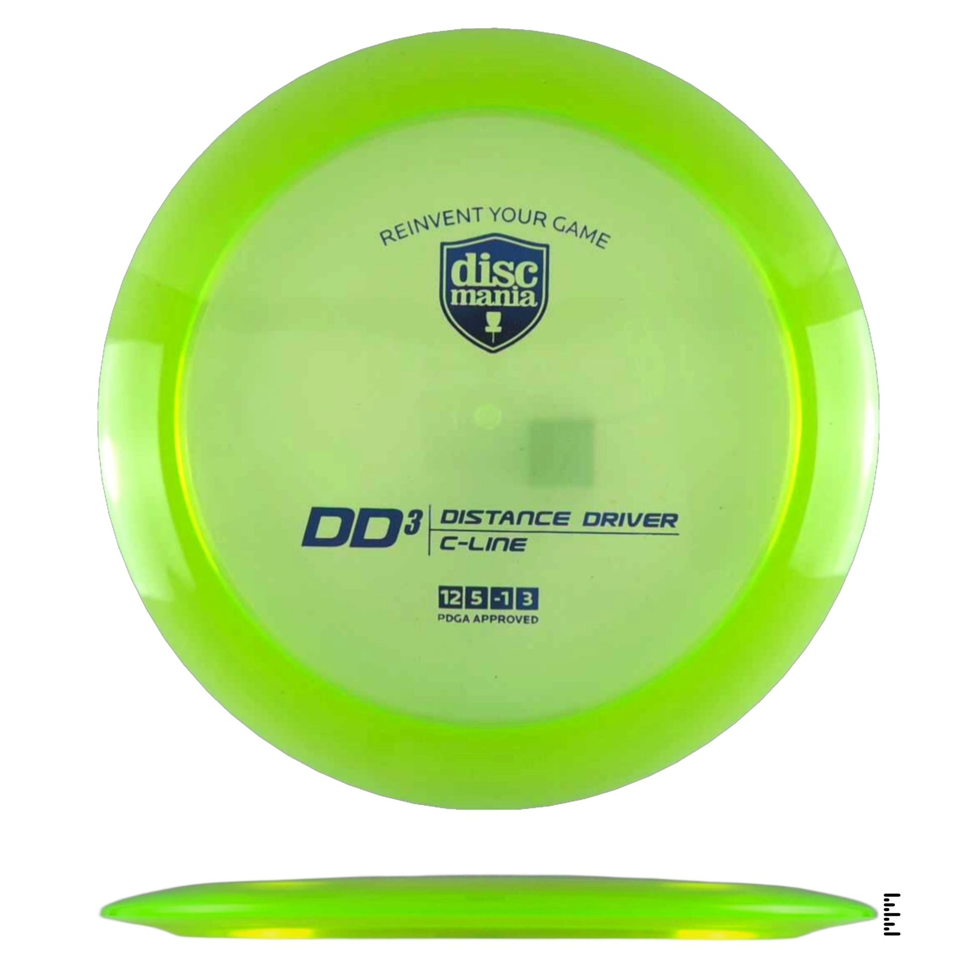 Discmania C - Line DD3 - Green - Powergrip USA
