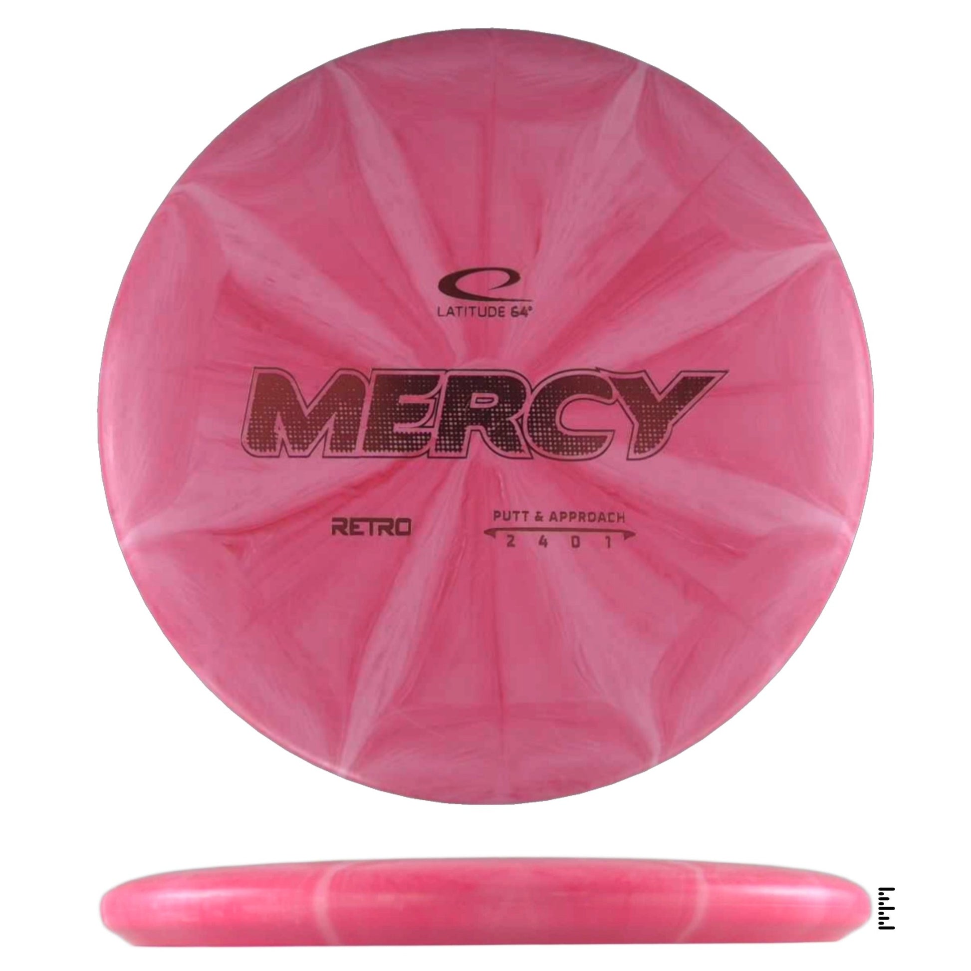 Latitude 64 Retro Burst Mercy - Pink - Powergrip USA