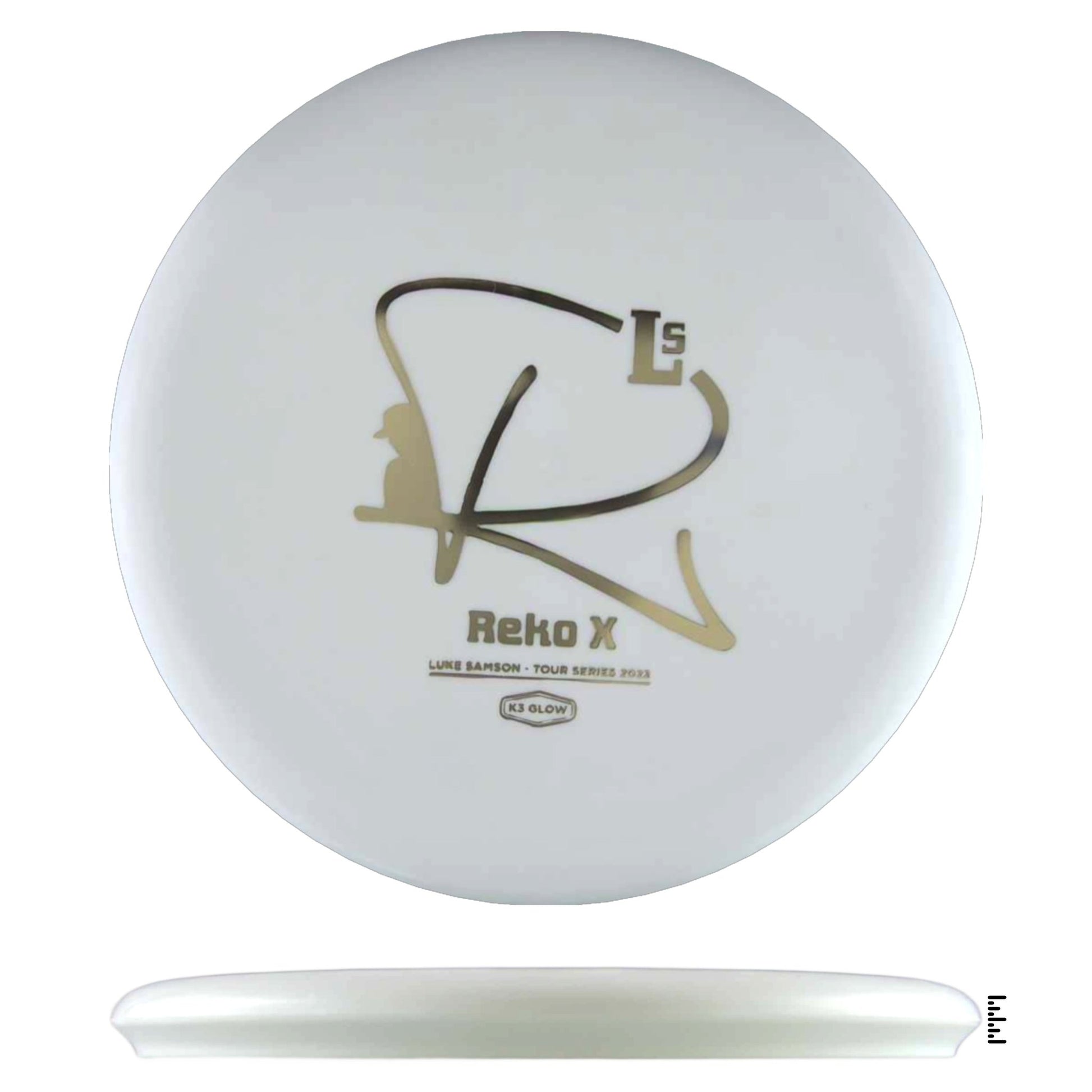 Kastaplast K3 Glow Reko X Luke Samson 2022 Tour Series - White - Powergrip USA