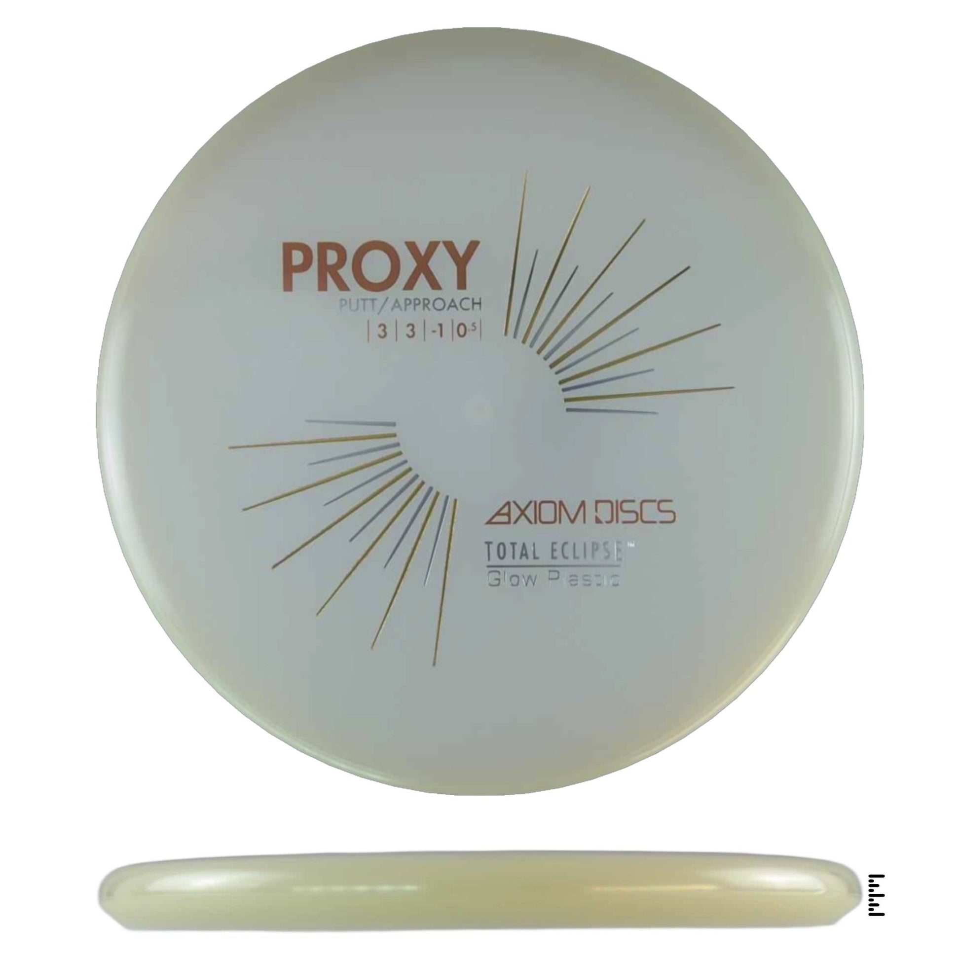 Axiom Discs Total Eclipse Proxy - Glow - Powergrip USA