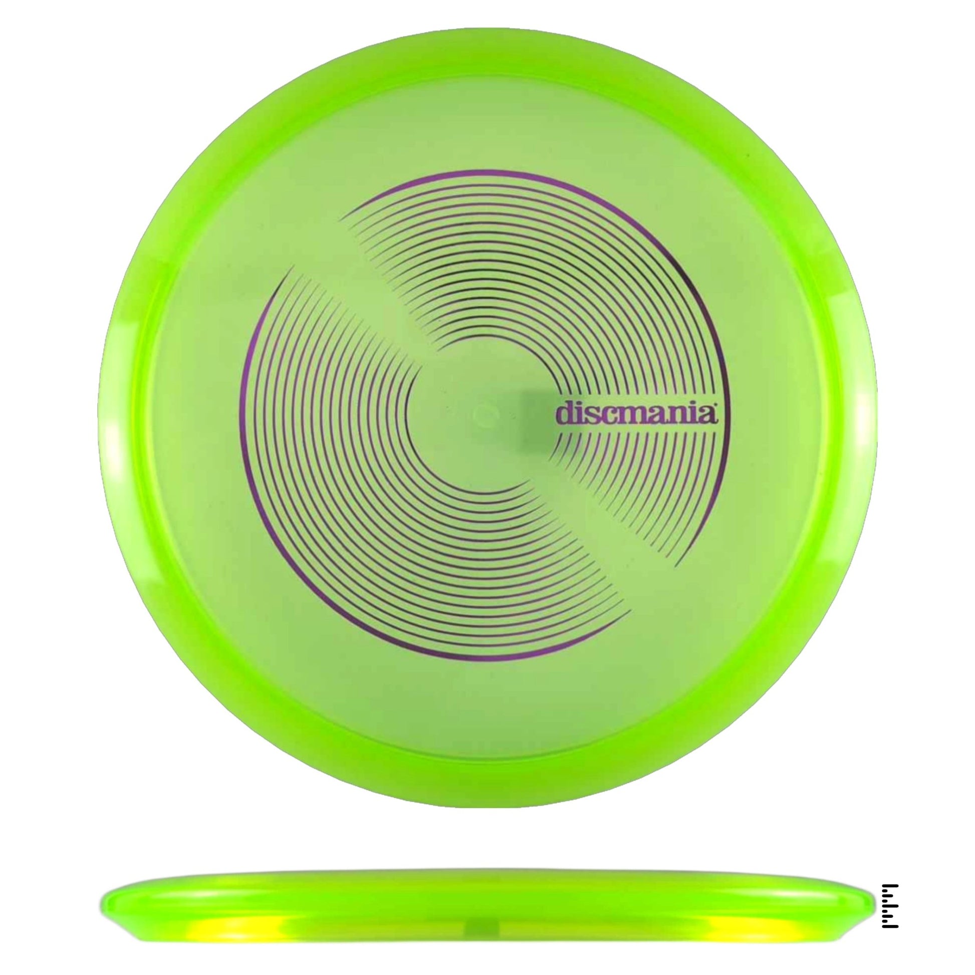 Discmania C - Line MD3 Vinyl Stamp - Lime - Powergrip USA