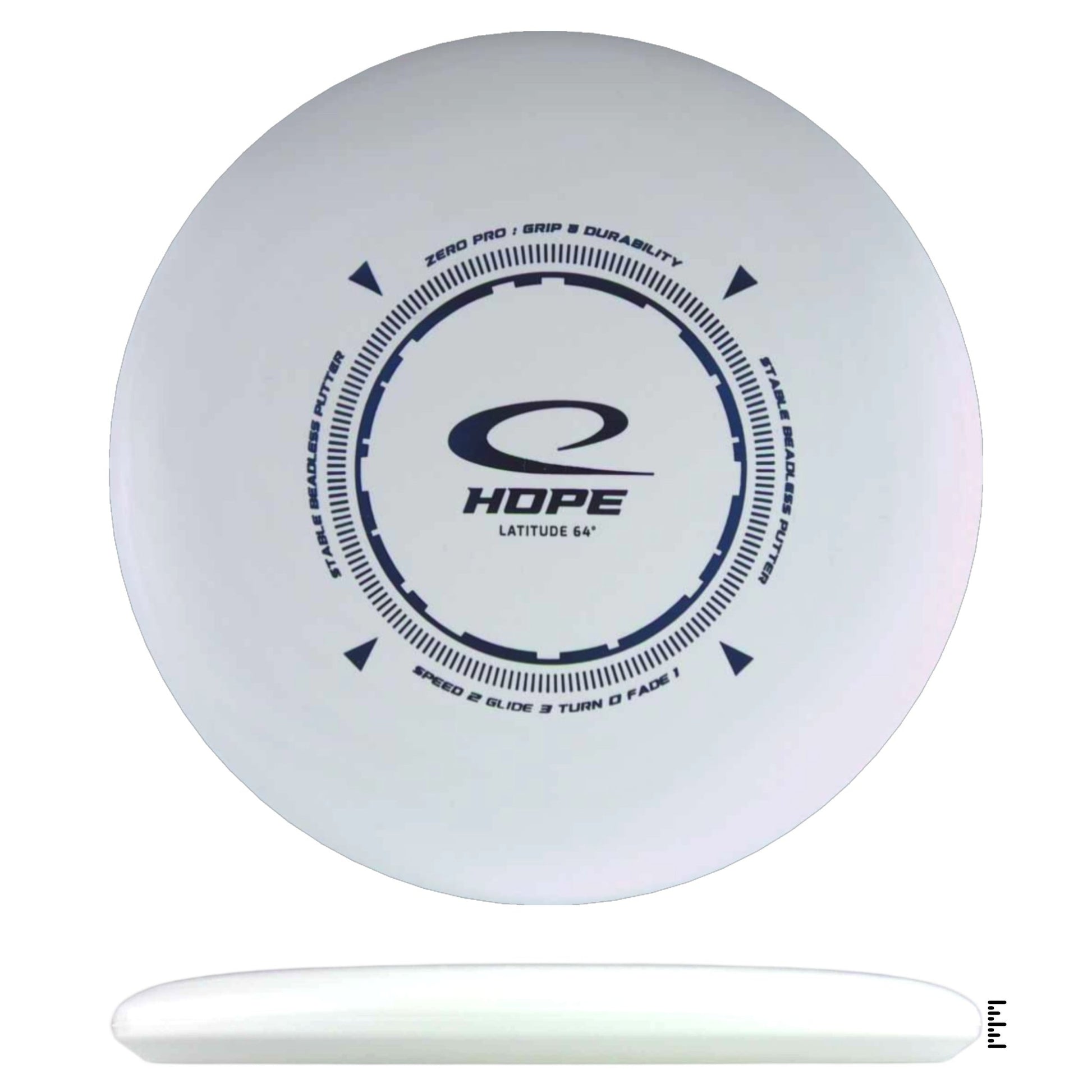 Latitude 64 Zero Pro Hope - White - Powergrip USA