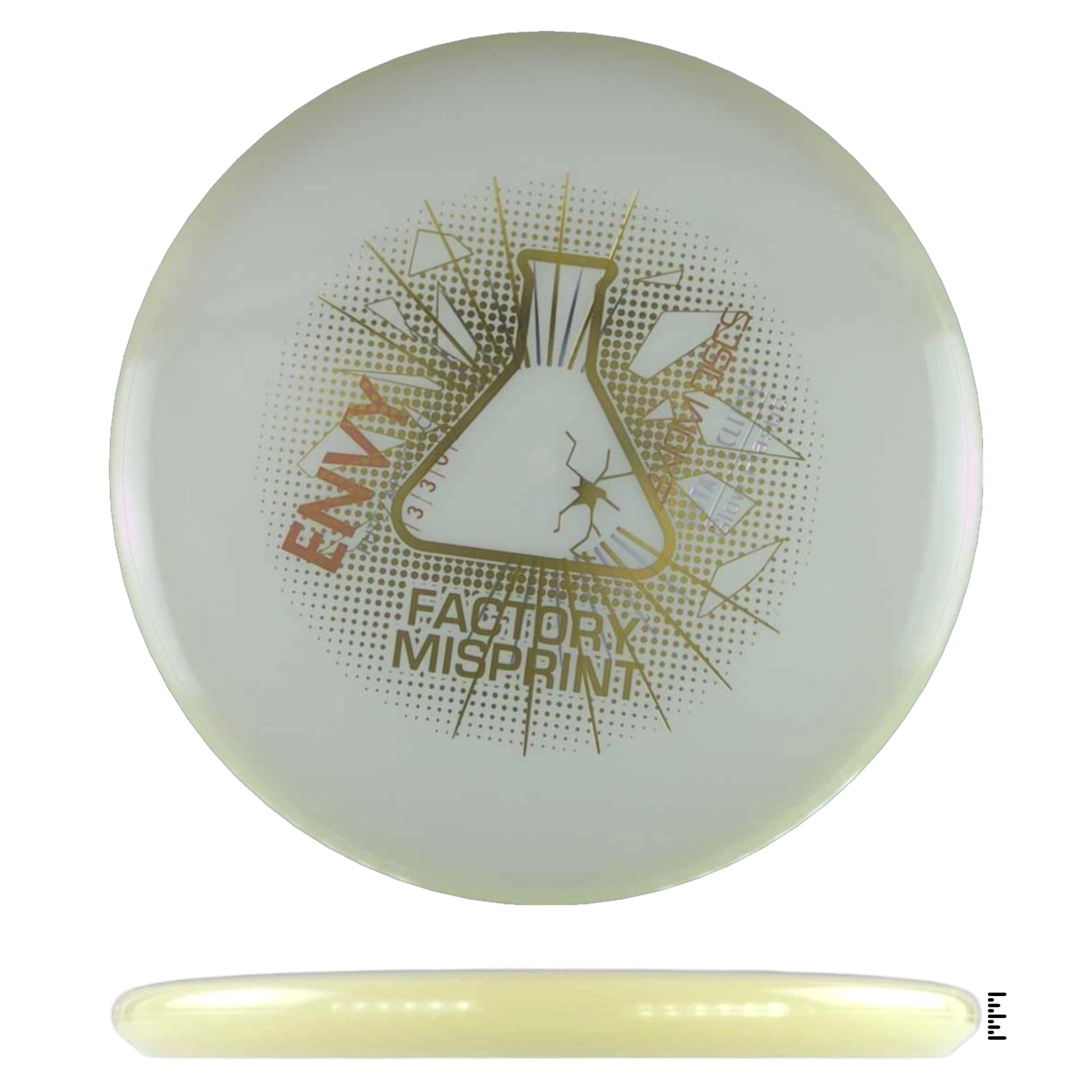 Axiom Discs Total Eclipse Envy Factory Misprint - Glow - Powergrip USA