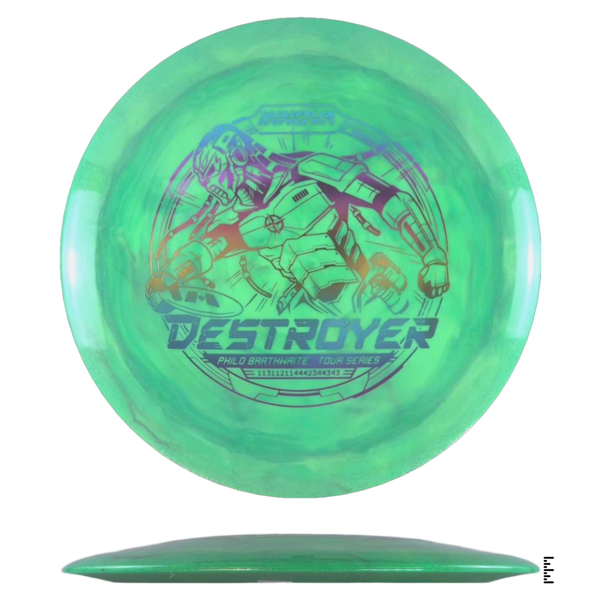 Star Destroyer 2025 Philo Brathwaite Tour Series - Green - Powergrip USA