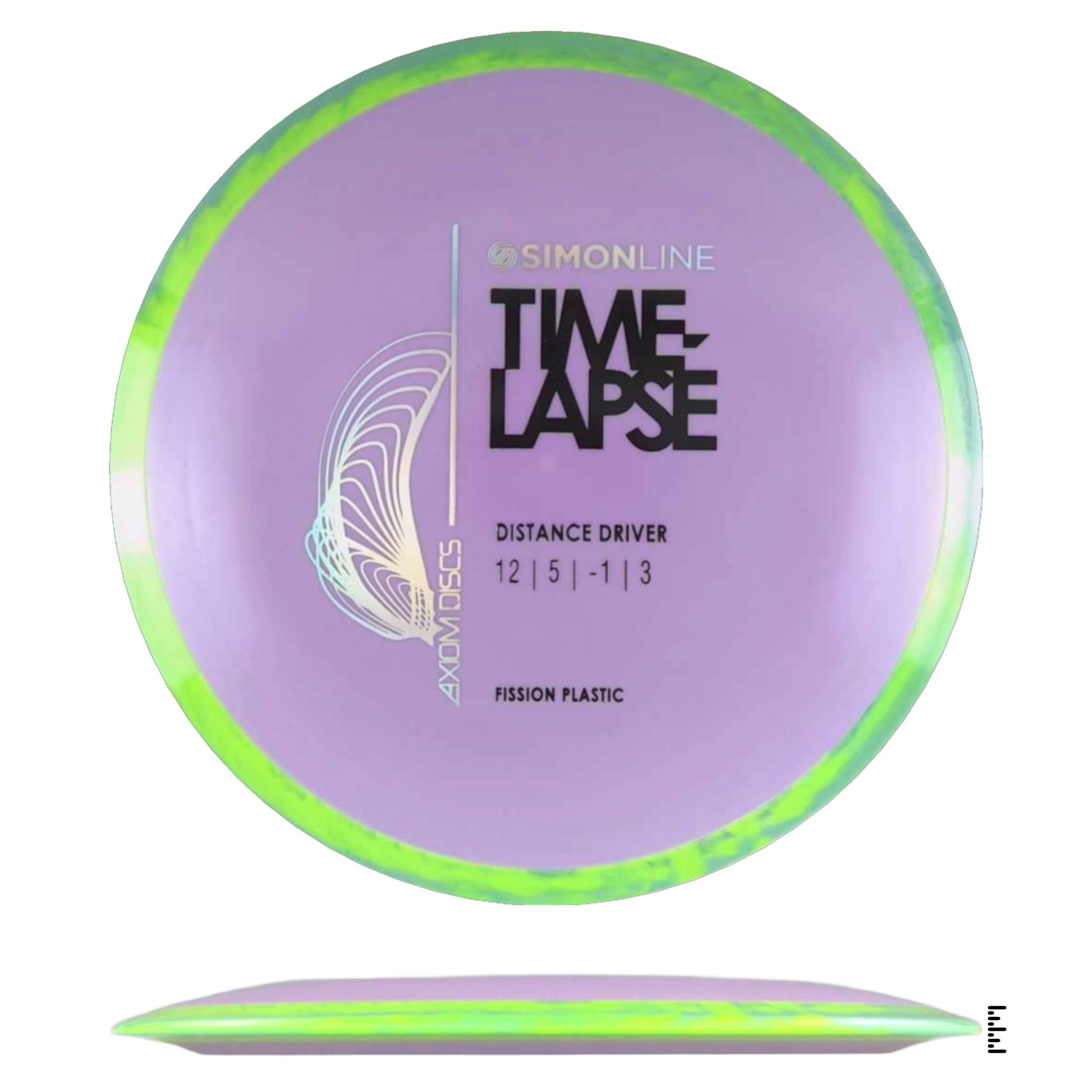 Fission Time - Lapse - Plum / Lime - Powergrip USA