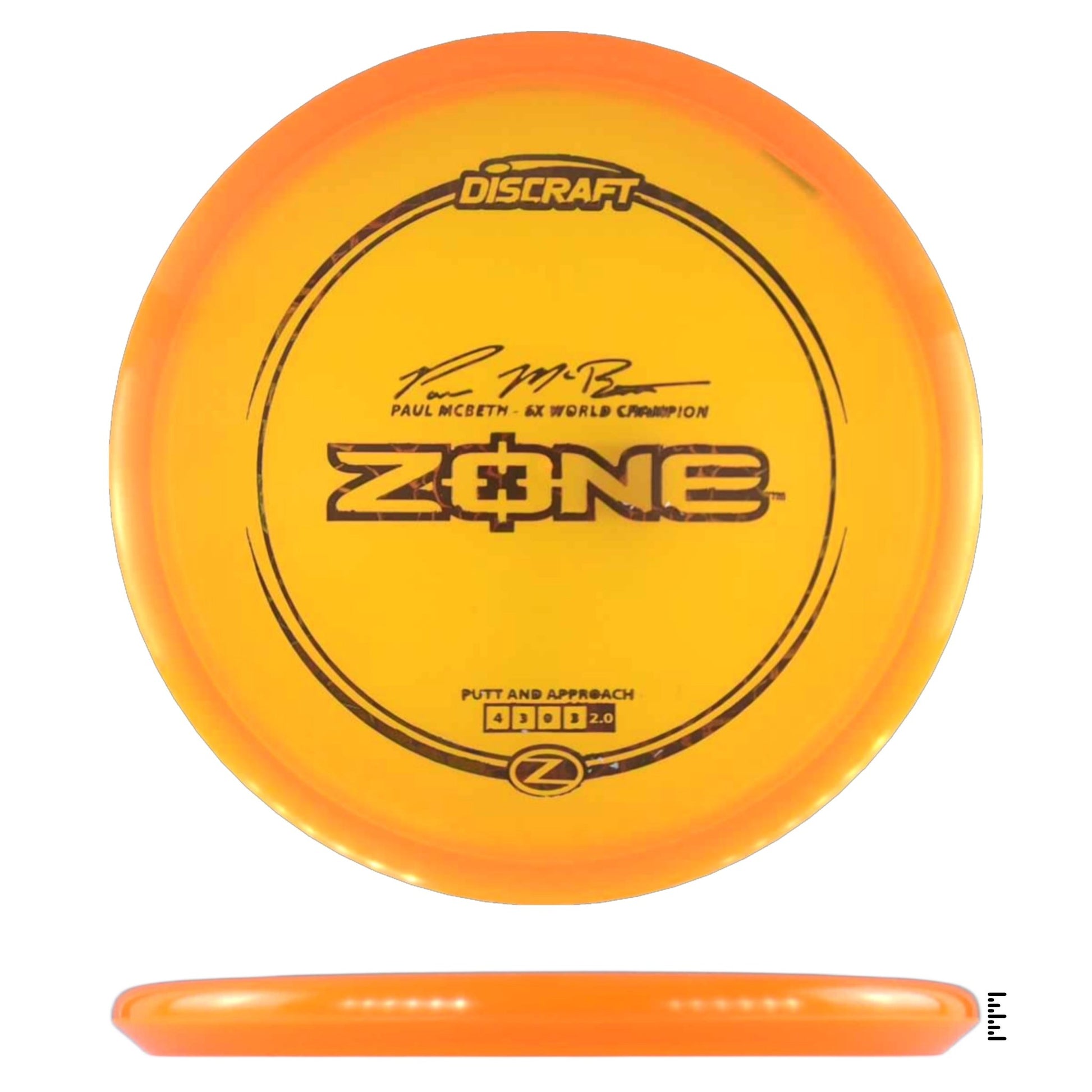 Discraft Z Line Zone Paul McBeth - Orange - Powergrip USA