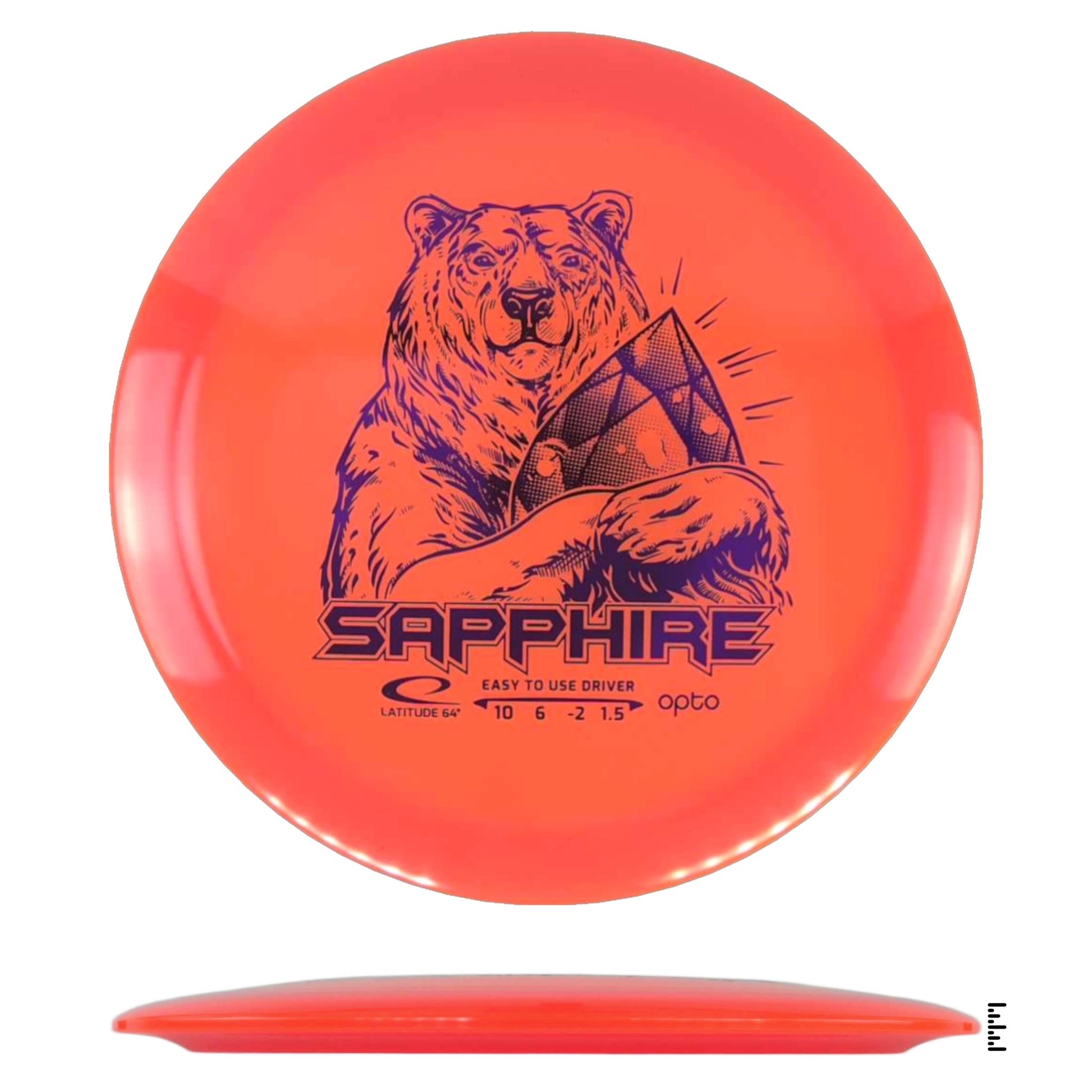 Opto Sapphire - Orange - Powergrip USA