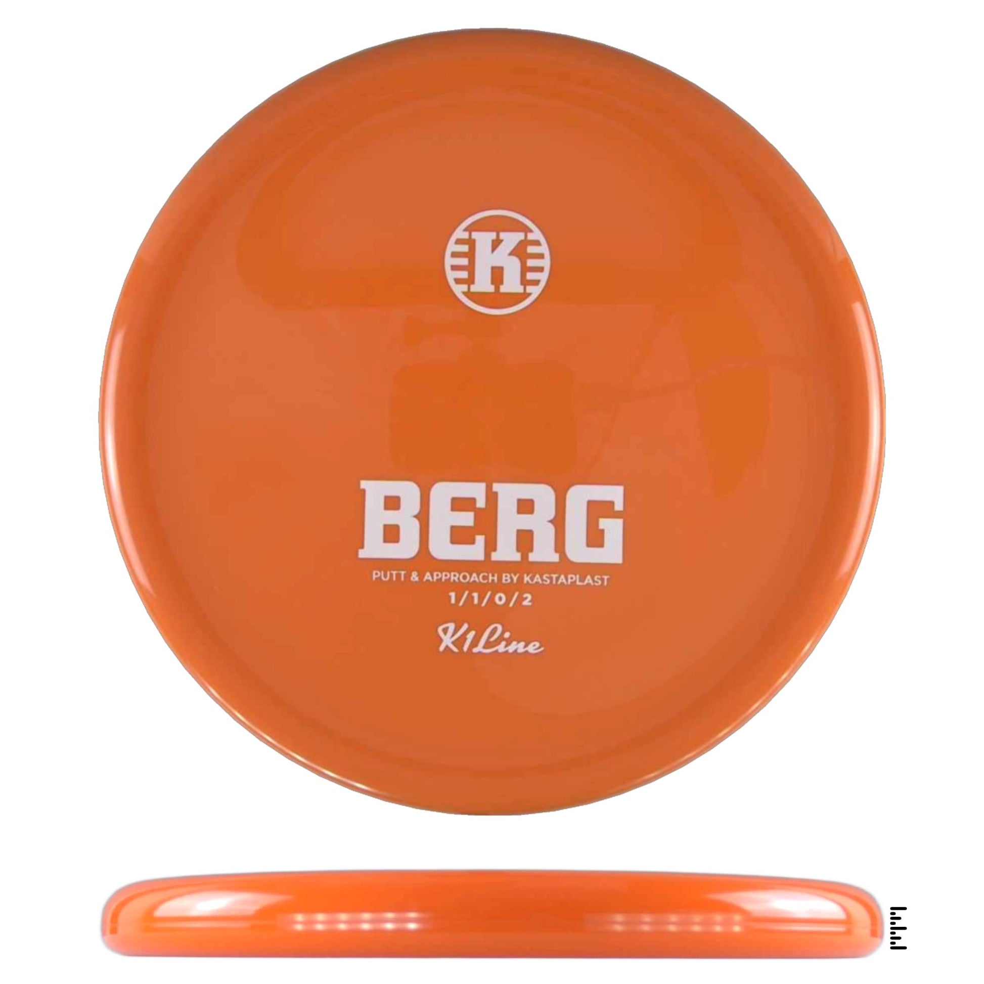 Kastaplast K1 Berg - Orange - Powergrip USA
