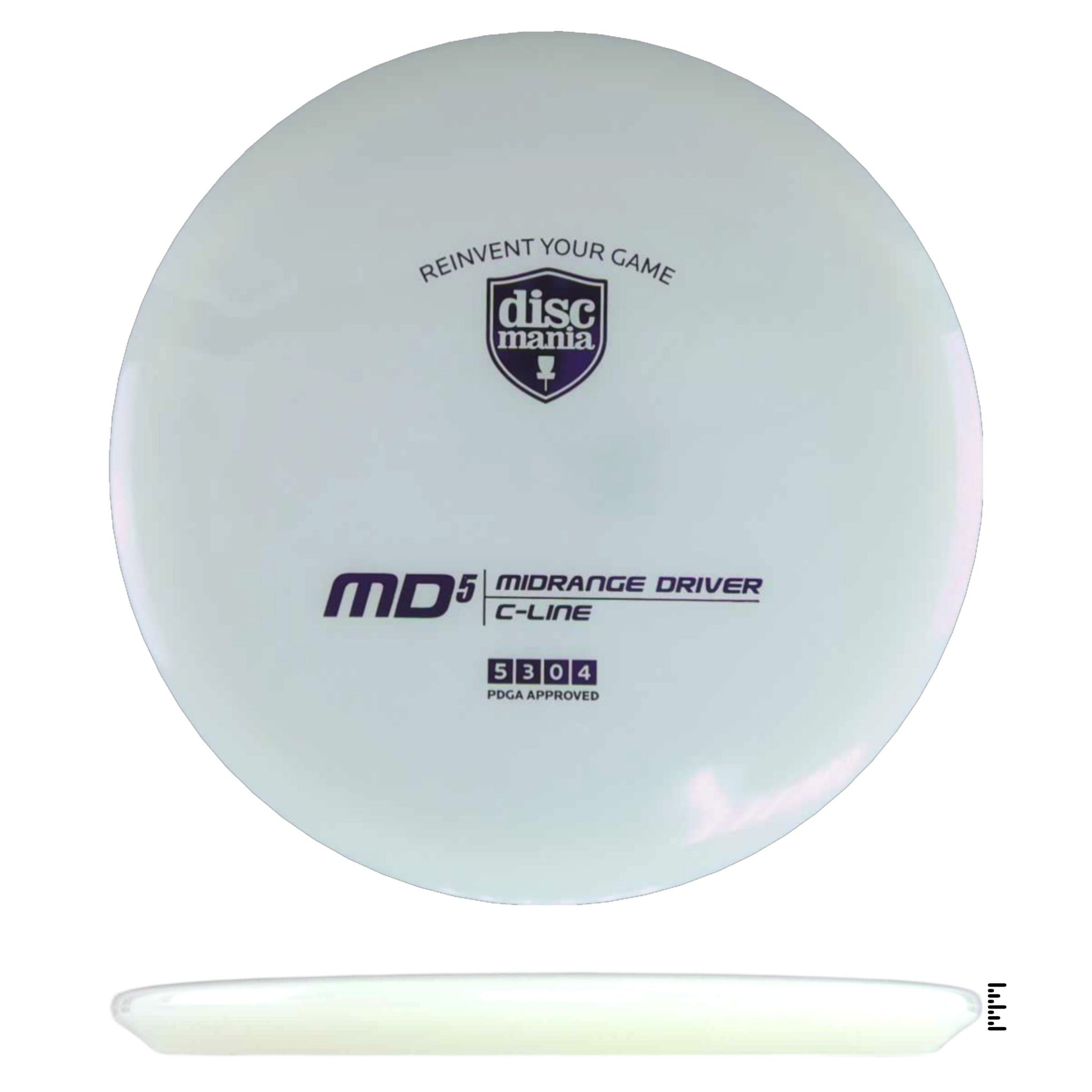 Discmania C - Line MD5 - White - Powergrip USA