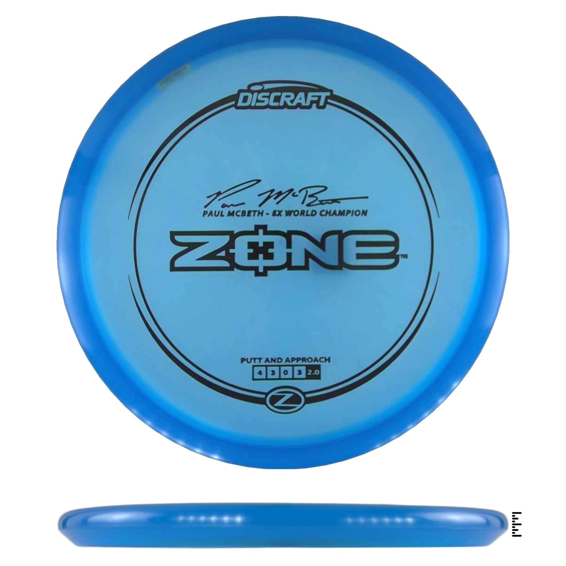 Discraft Z Line Zone Paul McBeth - Blue - Powergrip USA