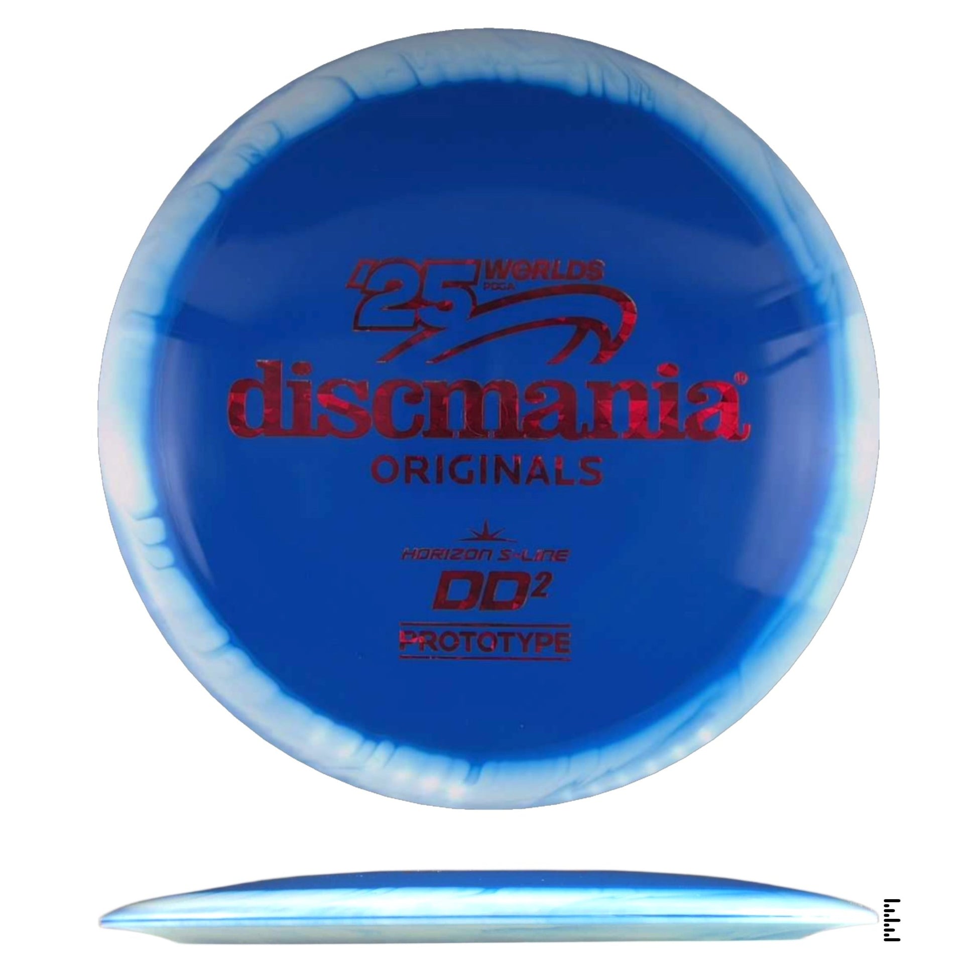 Horizon S - Line DD2 Prototype - Worlds 2025 - Blue / White - Powergrip USA