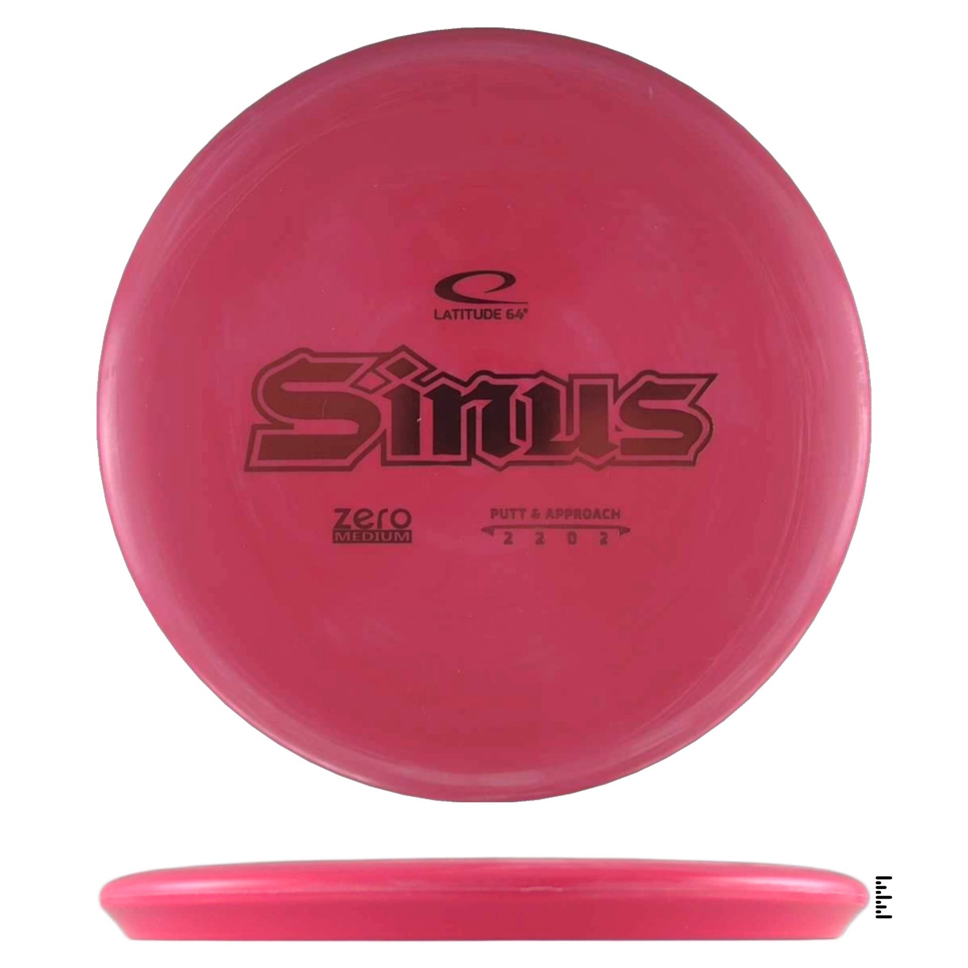 Latitude 64 Zero Medium Sinus - Red - Powergrip USA
