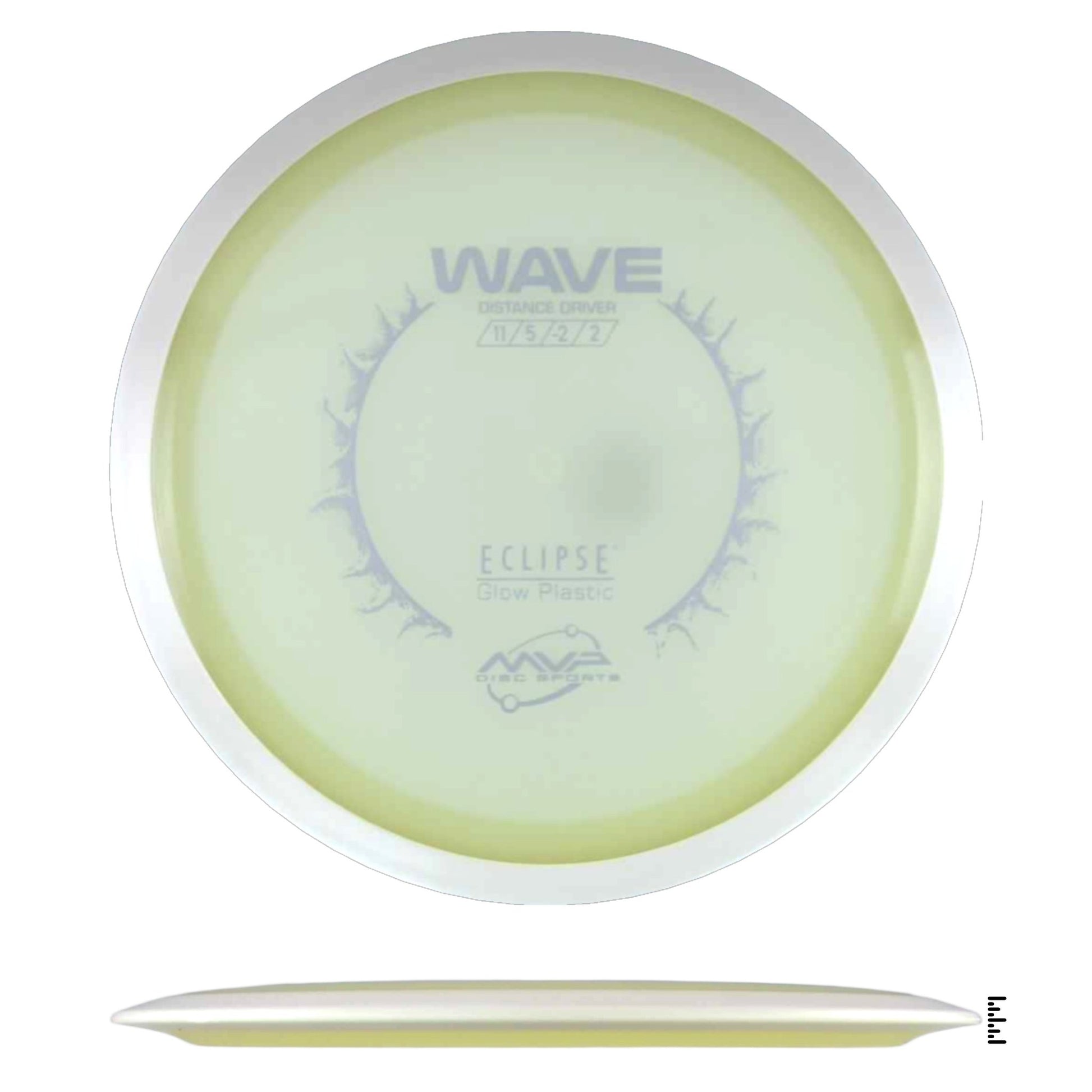 MVP Disc Sports Eclipse Wave - Glow - Powergrip USA