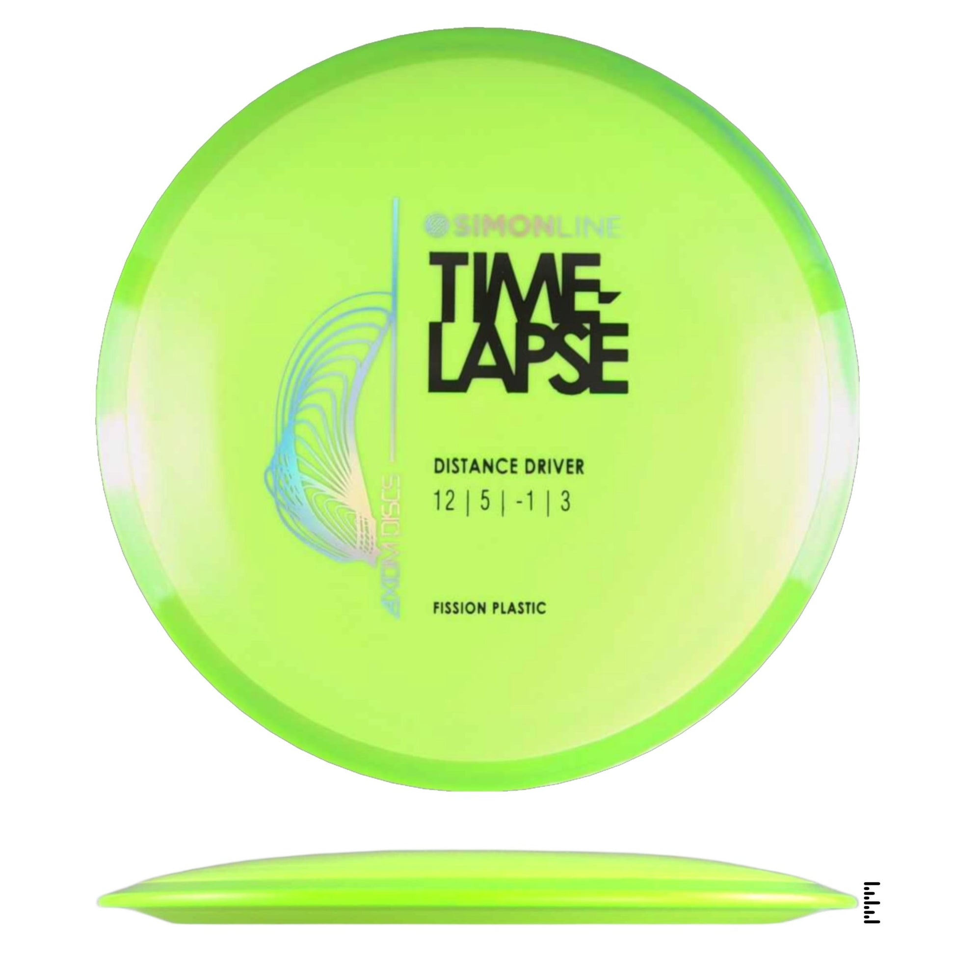 Fission Time - Lapse - Fluorescent Yellow / Light Green - Powergrip USA