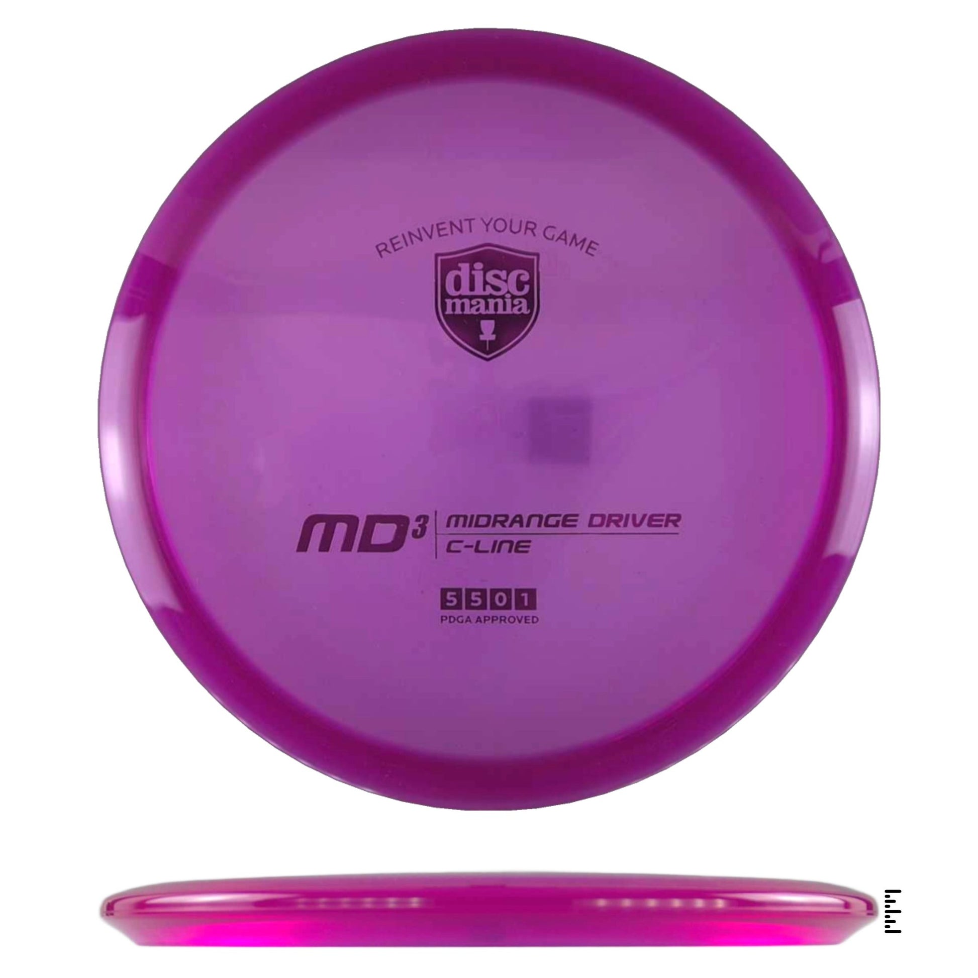 Discmania C - Line MD3 - Violet - Powergrip USA