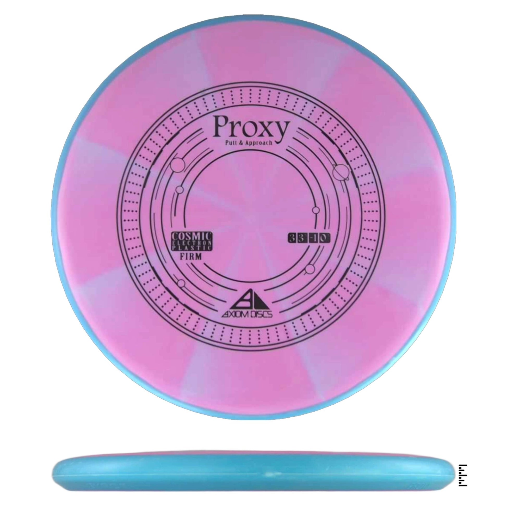 Axiom Discs Cosmic Electron Firm Proxy - Pink / Sky Blue - Powergrip USA