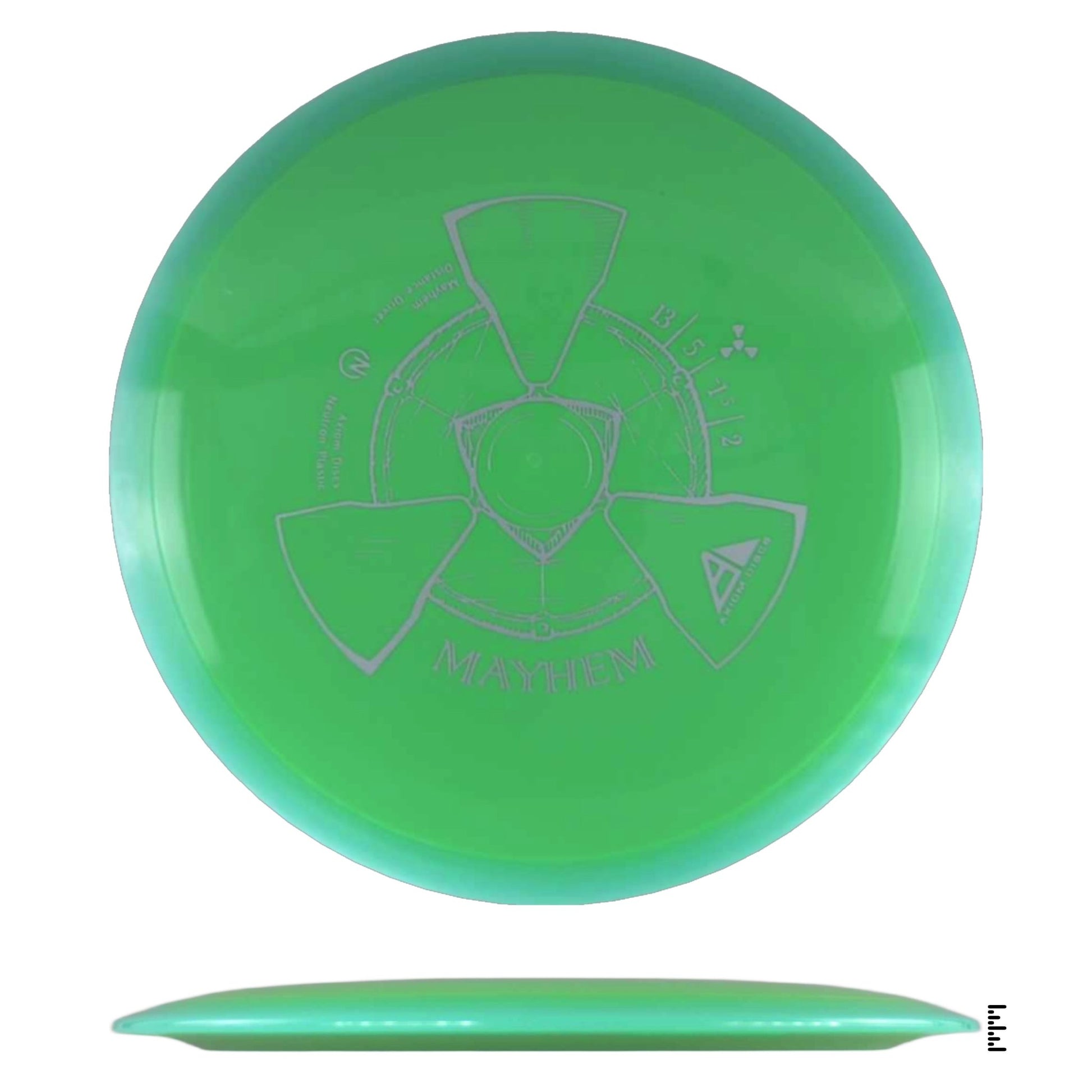 Axiom Discs Neutron Mayhem - Light Green / Light Blue - Powergrip USA