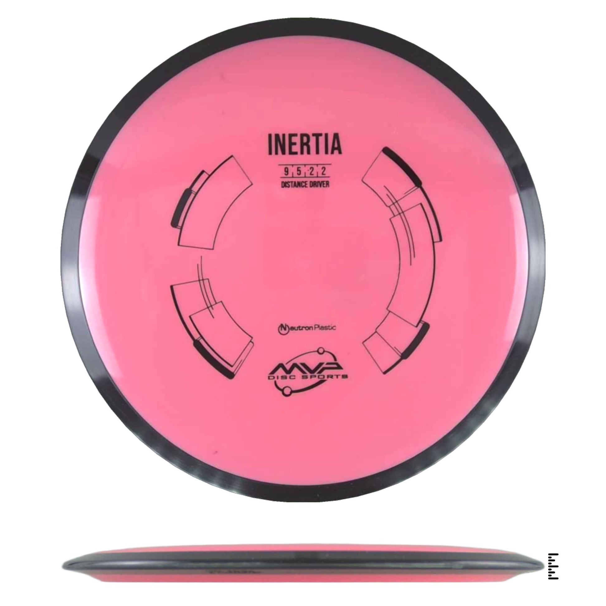 MVP Disc Sports Neutron Inertia - Pink - Powergrip USA