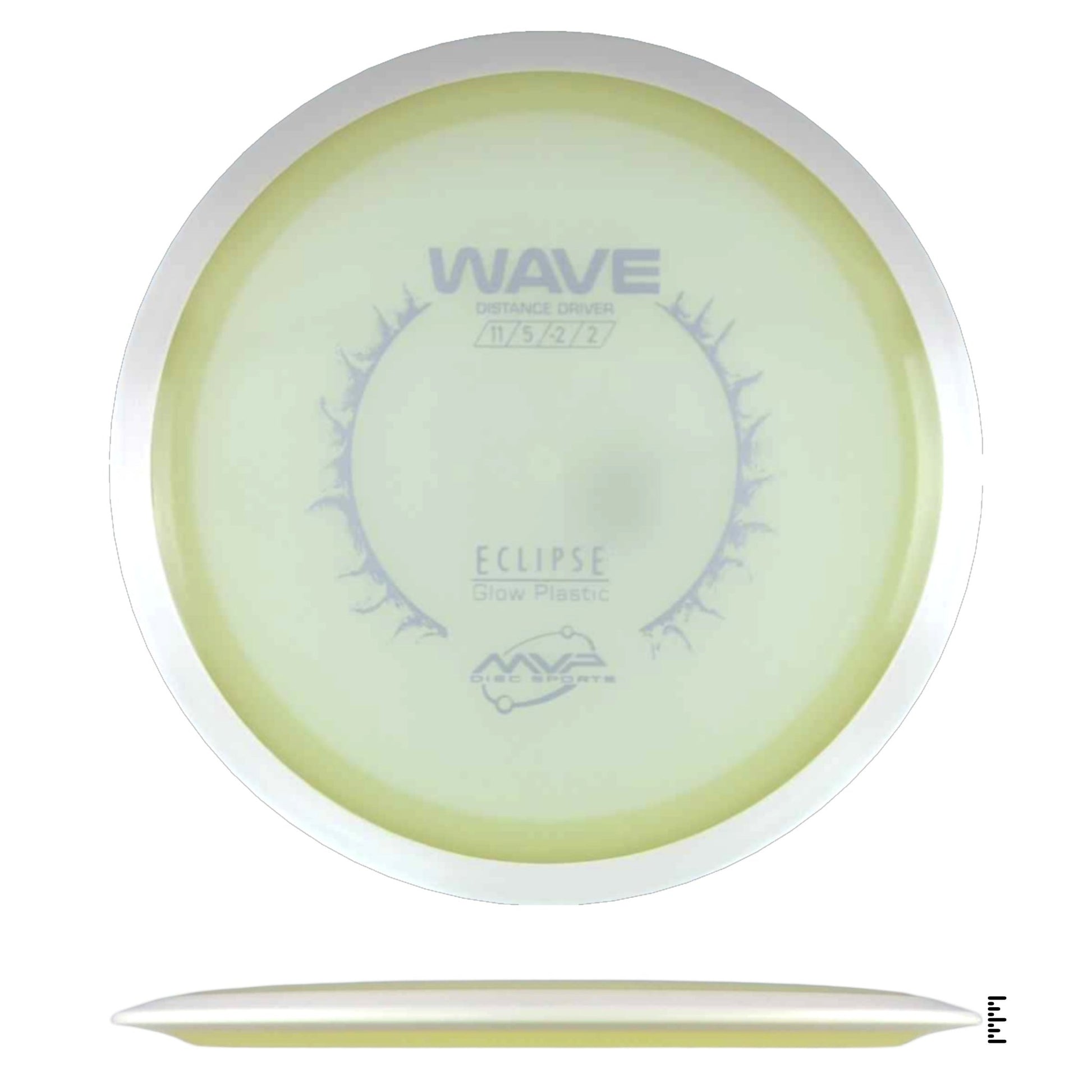 MVP Disc Sports Eclipse Wave - Glow - Powergrip USA