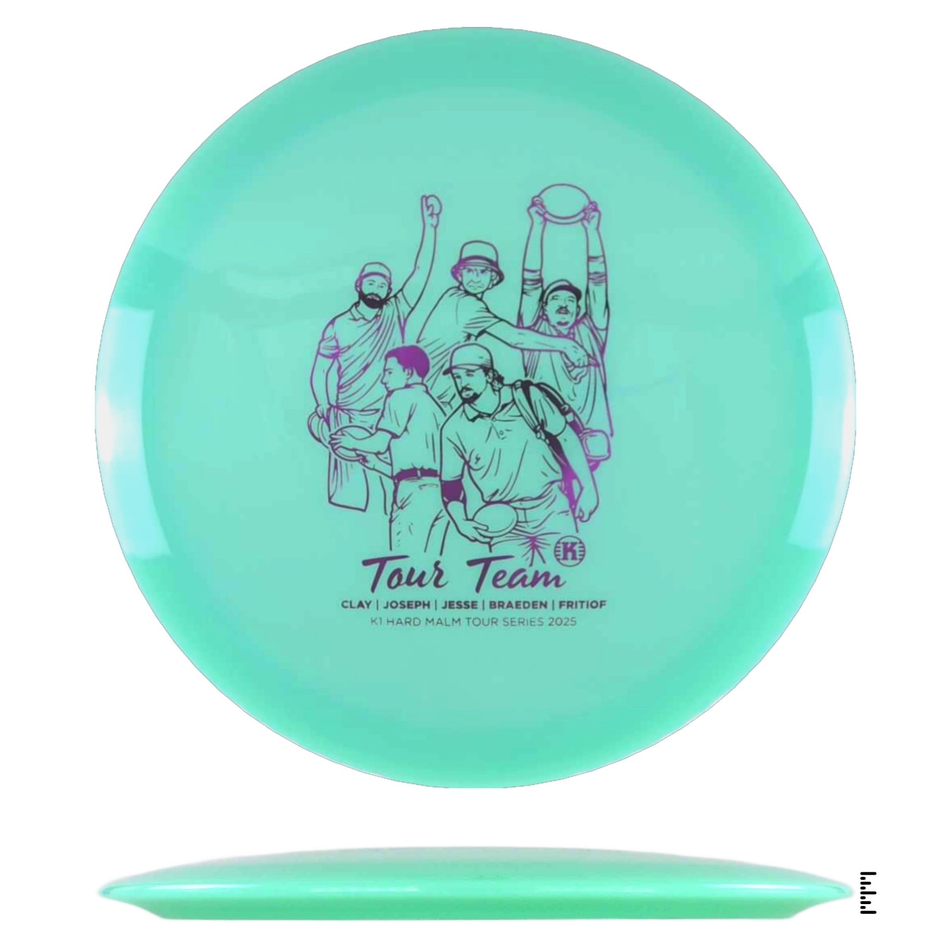 K1 Hard Malm 2025 Team Tour Series - Mint - Powergrip USA