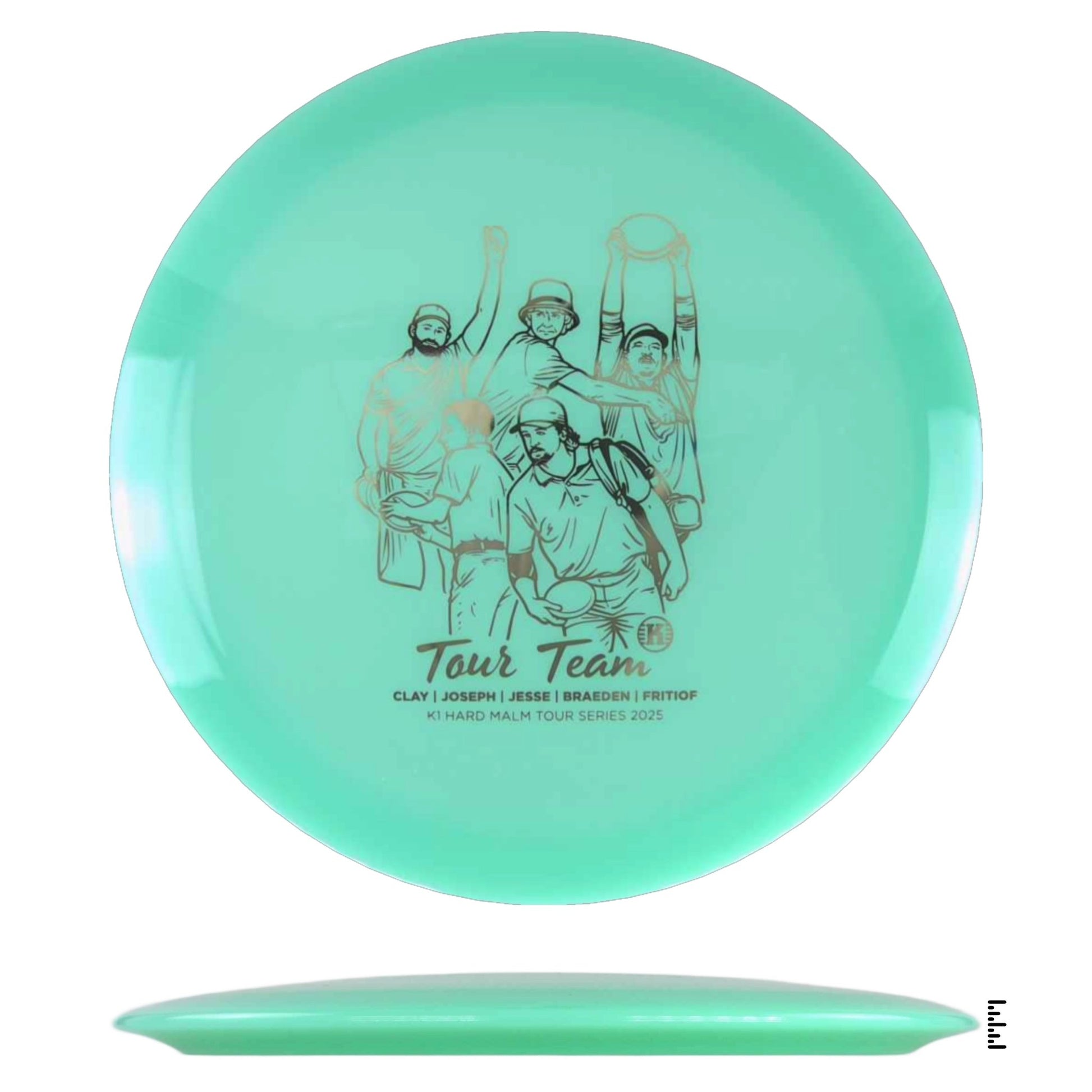 K1 Hard Malm 2025 Team Tour Series - Mint - Powergrip USA