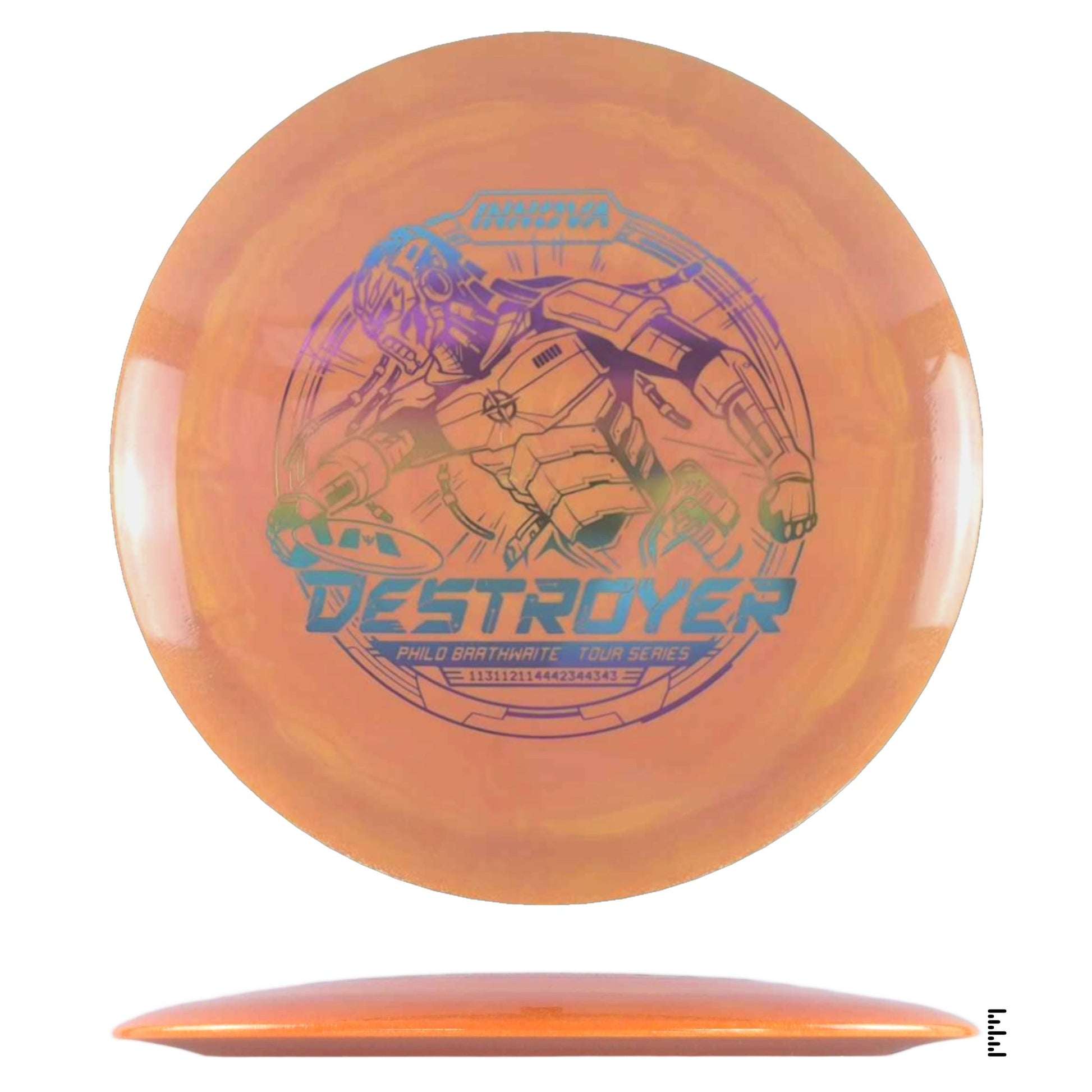 Star Destroyer 2025 Philo Brathwaite Tour Series - Orange - Powergrip USA