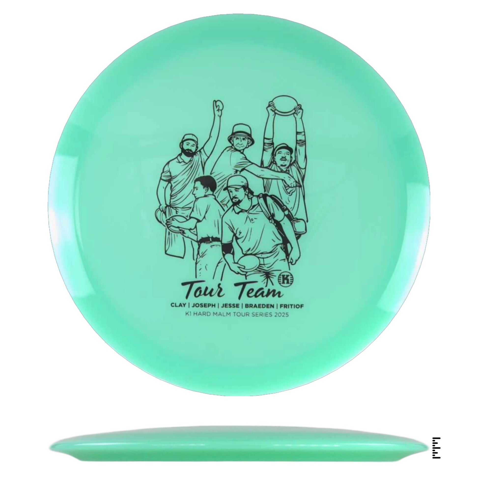 K1 Hard Malm 2025 Team Tour Series - Mint - Powergrip USA