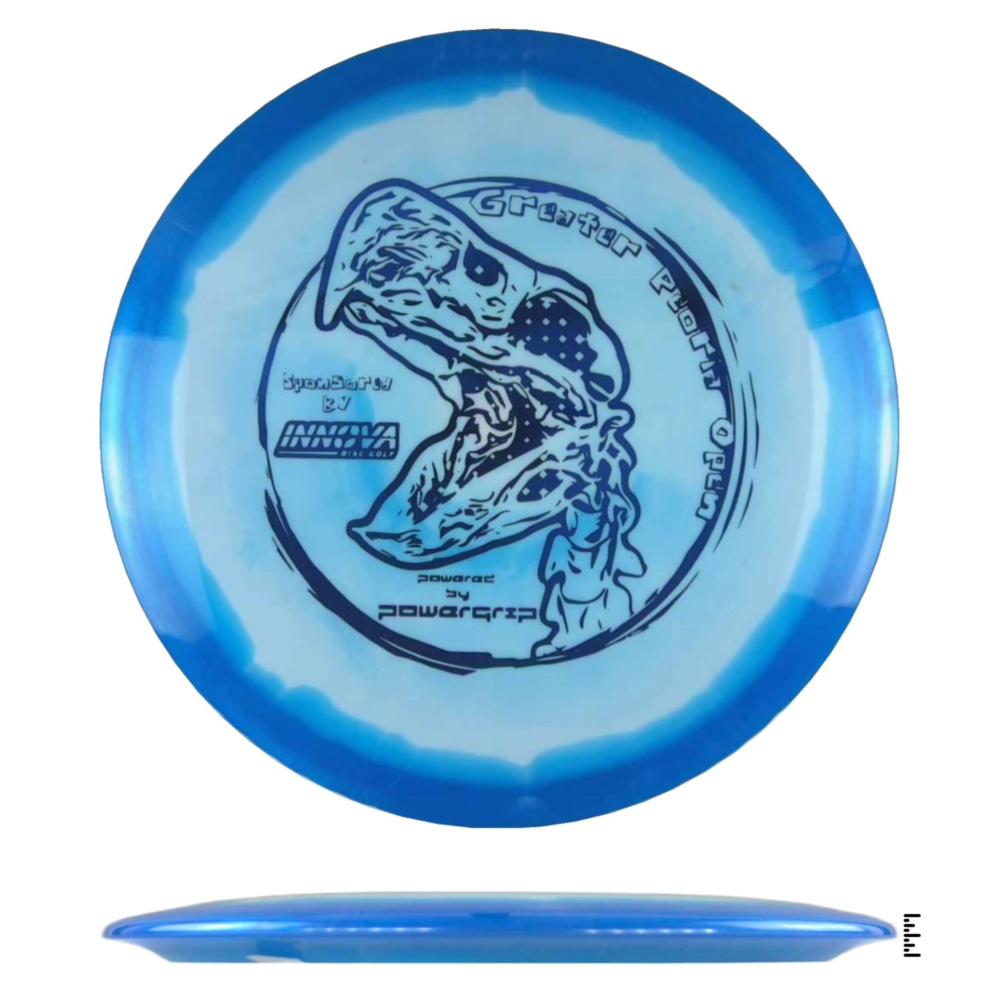 Innova Halo ThunderBird - 2024 Greater Peoria Open - White / Blue - Powergrip USA