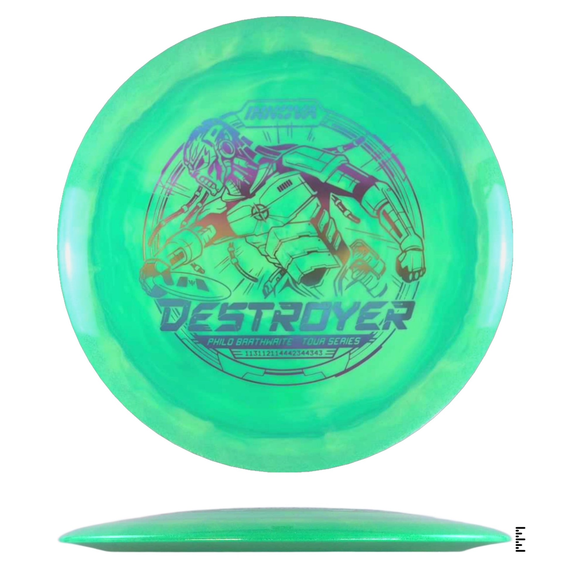 Star Destroyer 2025 Philo Brathwaite Tour Series - Green - Powergrip USA