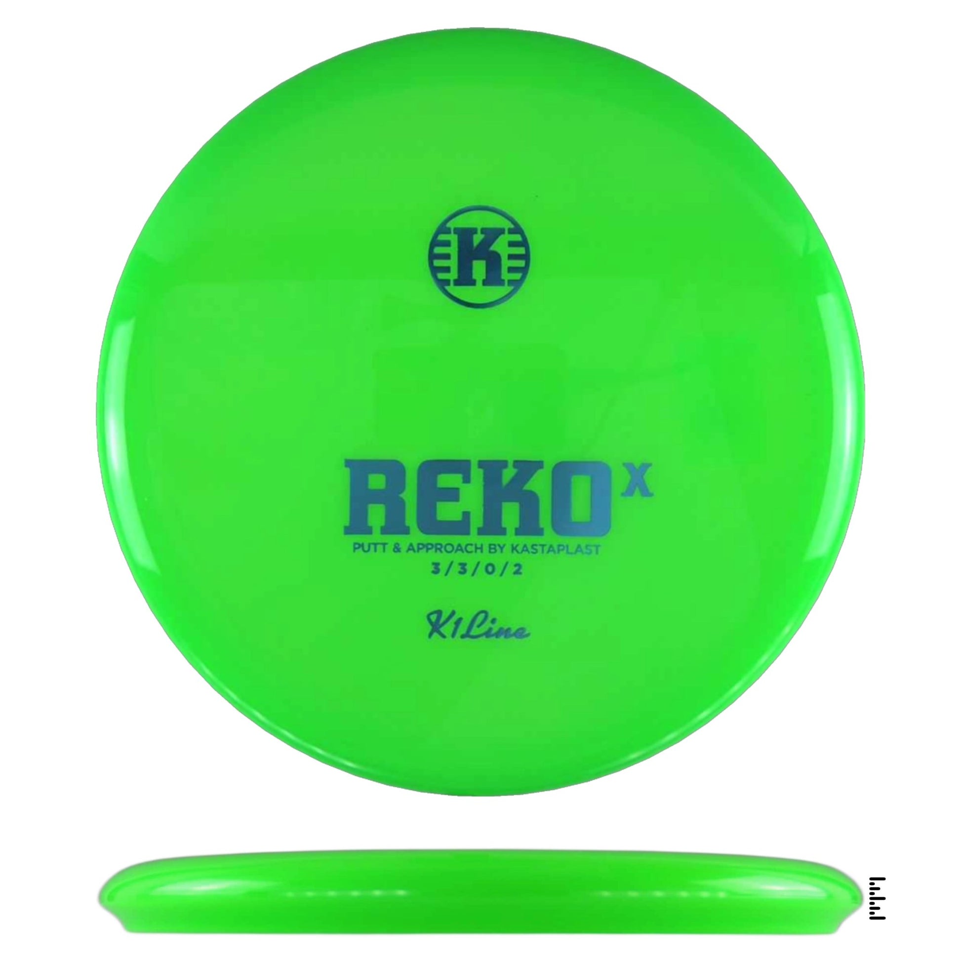 Kastaplast K1 Reko X - Green - Powergrip USA