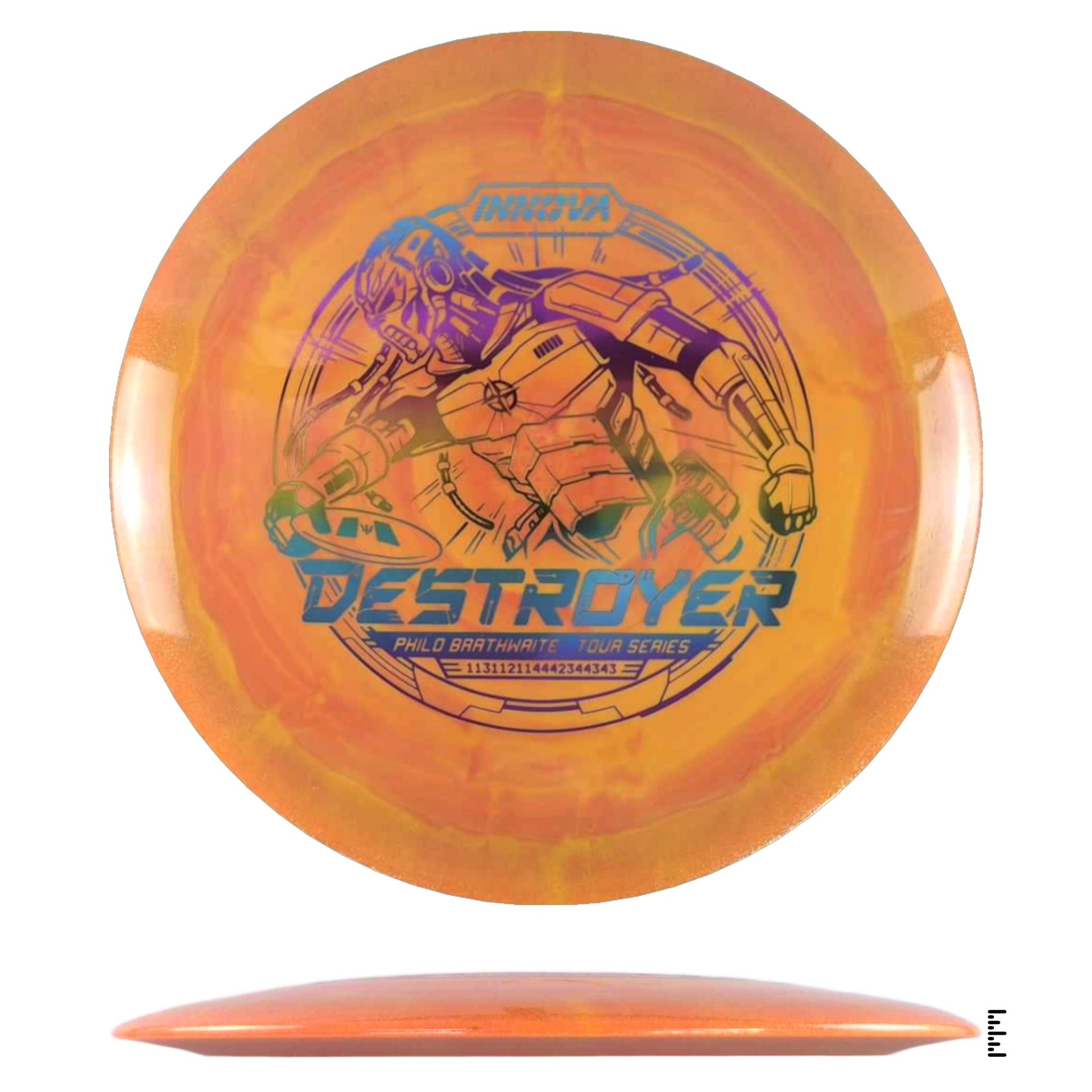 Star Destroyer 2025 Philo Brathwaite Tour Series - Orange - Powergrip USA