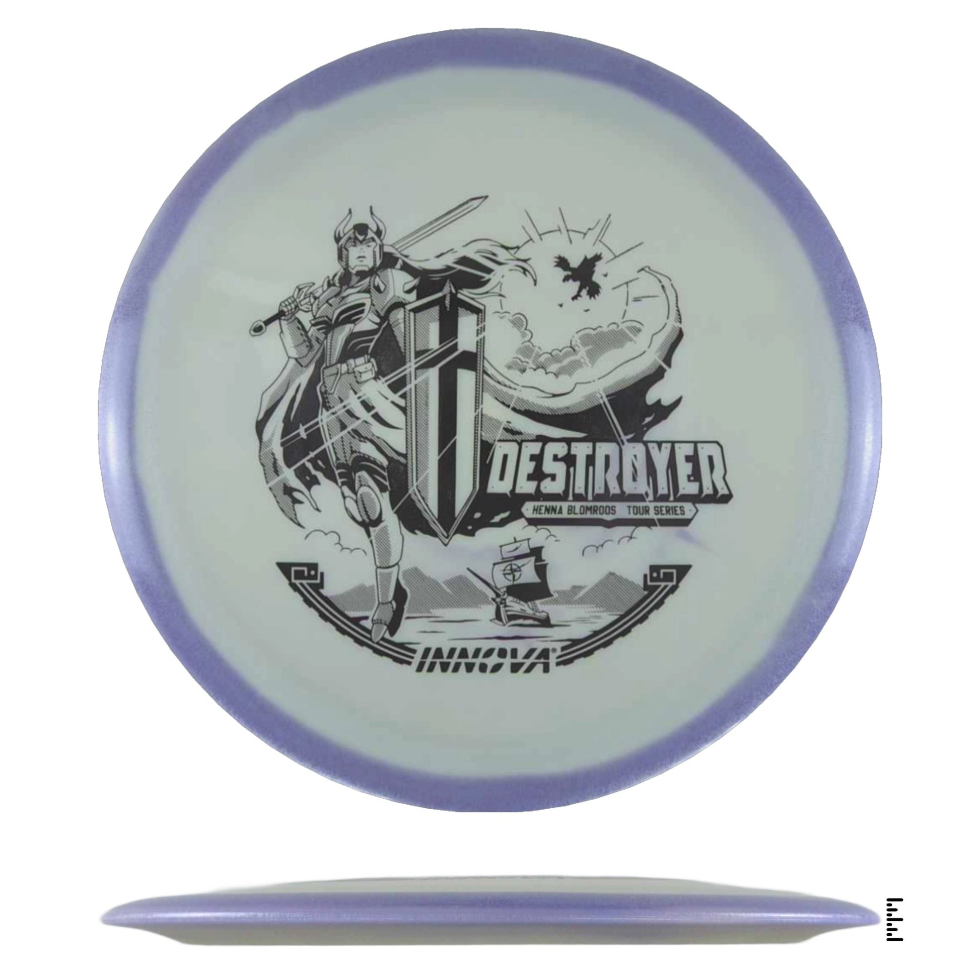 Proto Glow Halo Star Destroyer 2025 Henna Blomroos Tour Series - White / Plum - Powergrip USA